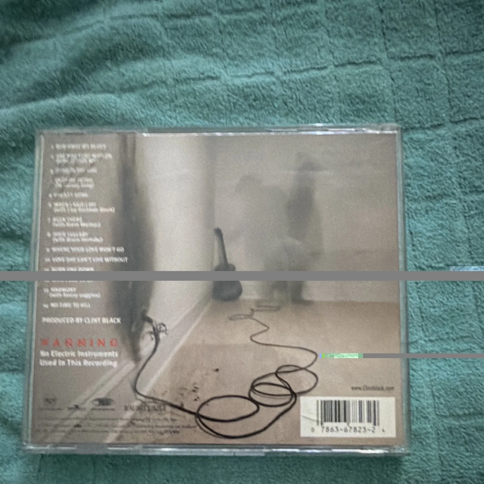 Clint Black D'lectrified Original CD & Booklet, image 2