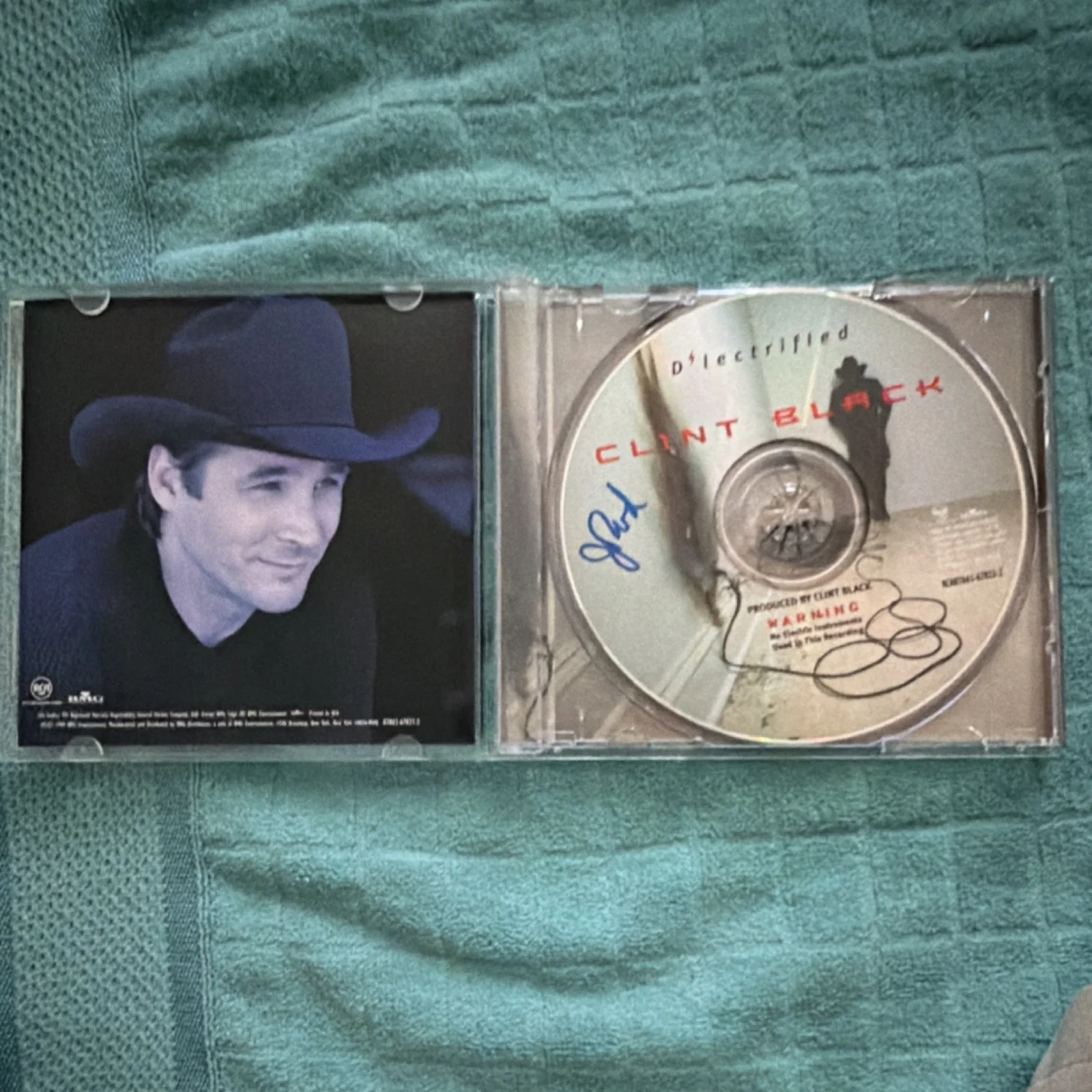 Clint Black D'lectrified Original CD & Booklet, image 3