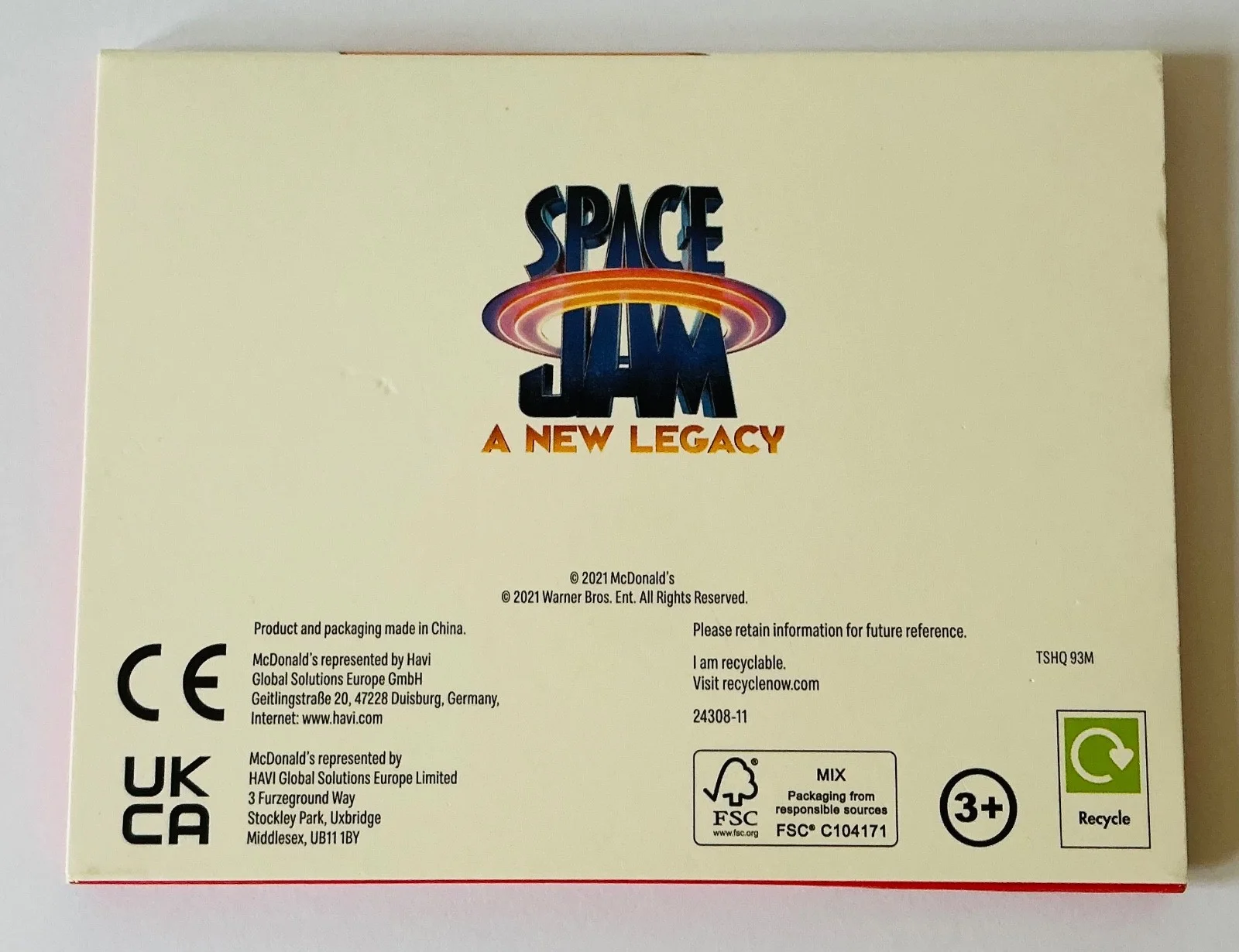 NEW 2021 MCDONALDS SPACE JAM LOLA BUNNY CARD ACTIVITY SET TOY RARE COLLECT GIFT, изображение 2