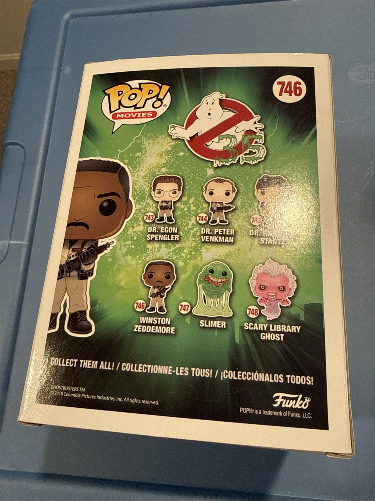 Winston Zeddemore Ghostbusters Earnie Hudson Signed Funko Pop Beckett, image 3