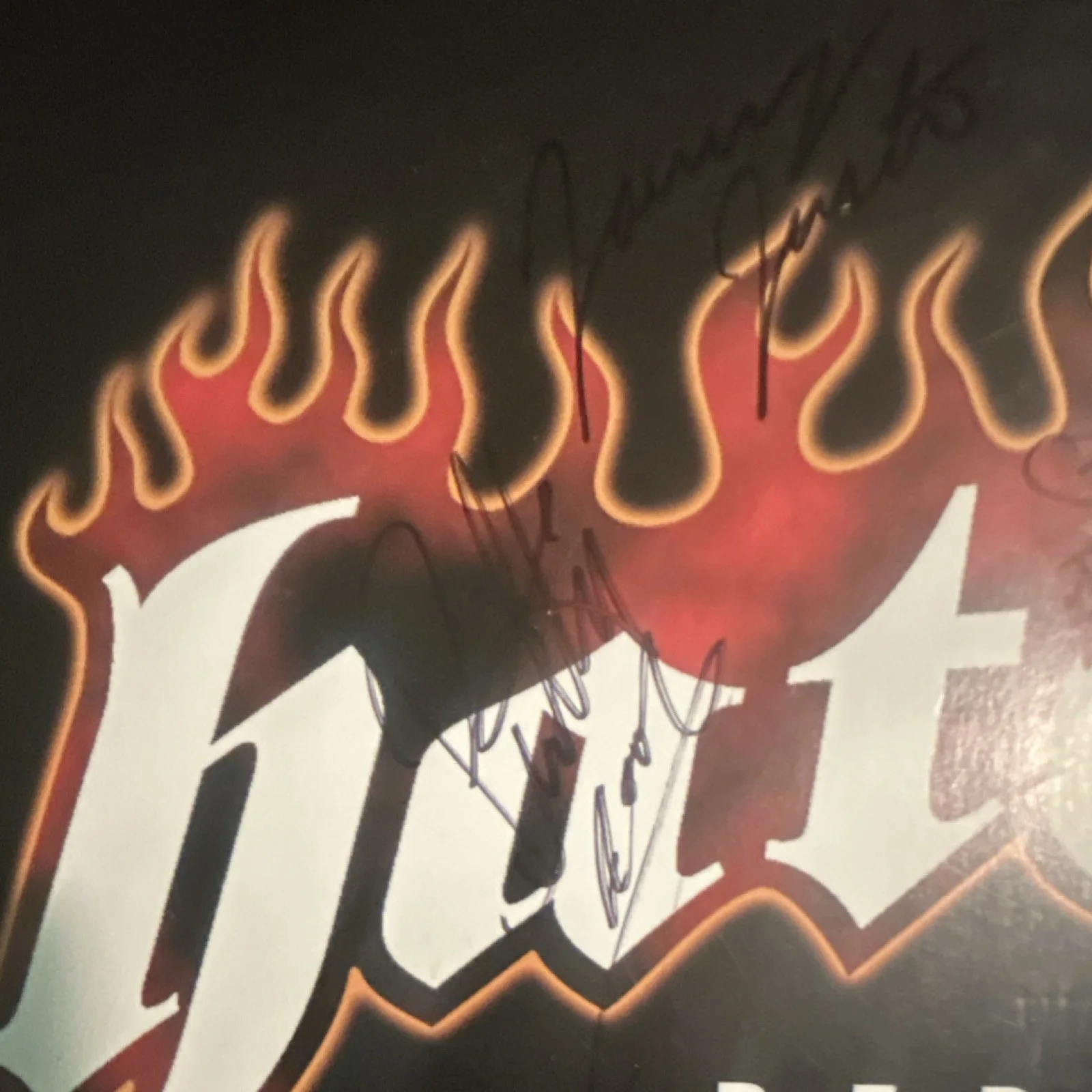 Hatebreed Perseverance Autographed Record Cover Signed by Band Members Original, image 2
