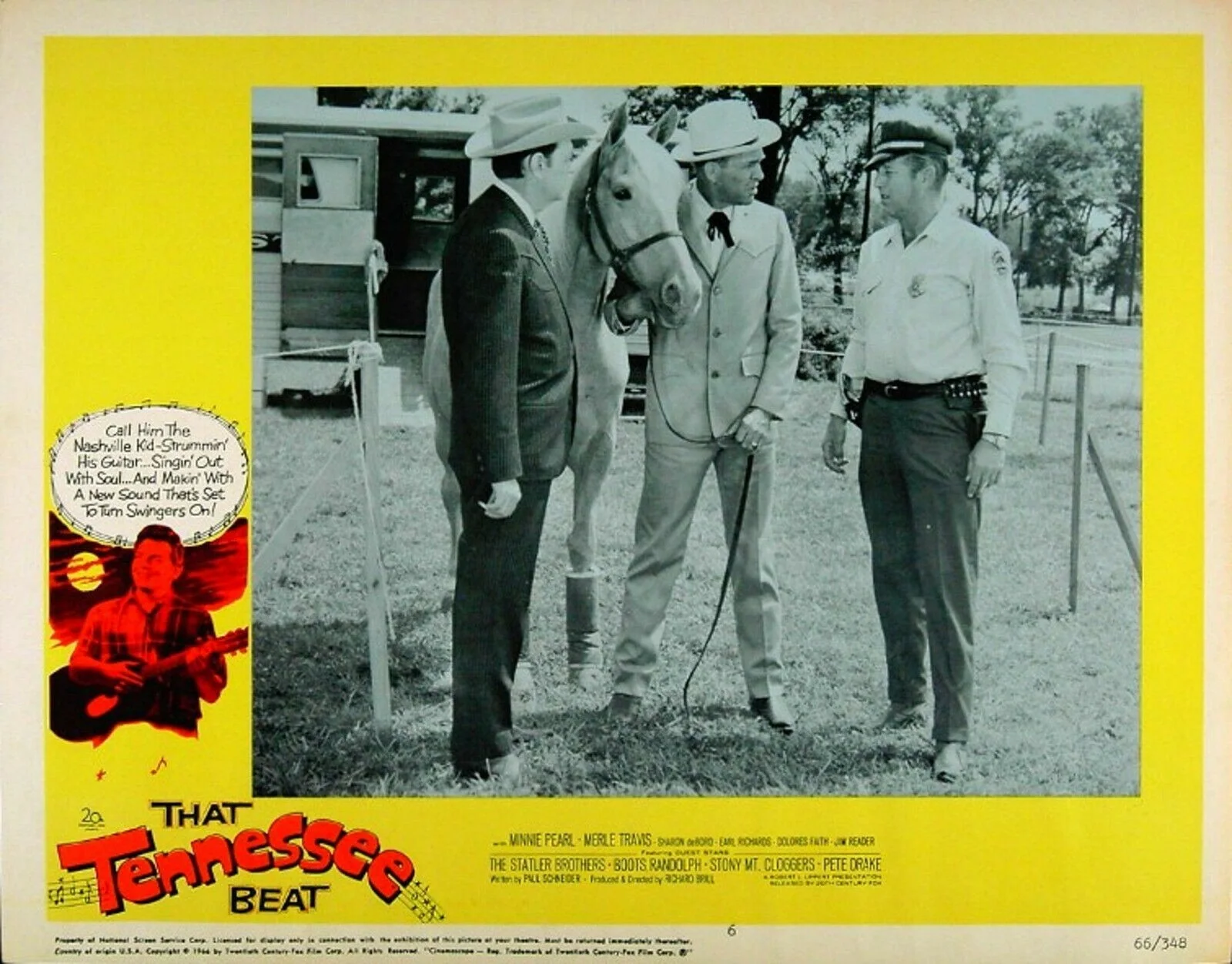 THAT TENNESSEE BEAT 1966 Earl 'Snake' Richards, Lightnin' Chance 5 LOBBY CARDS, изображение 4