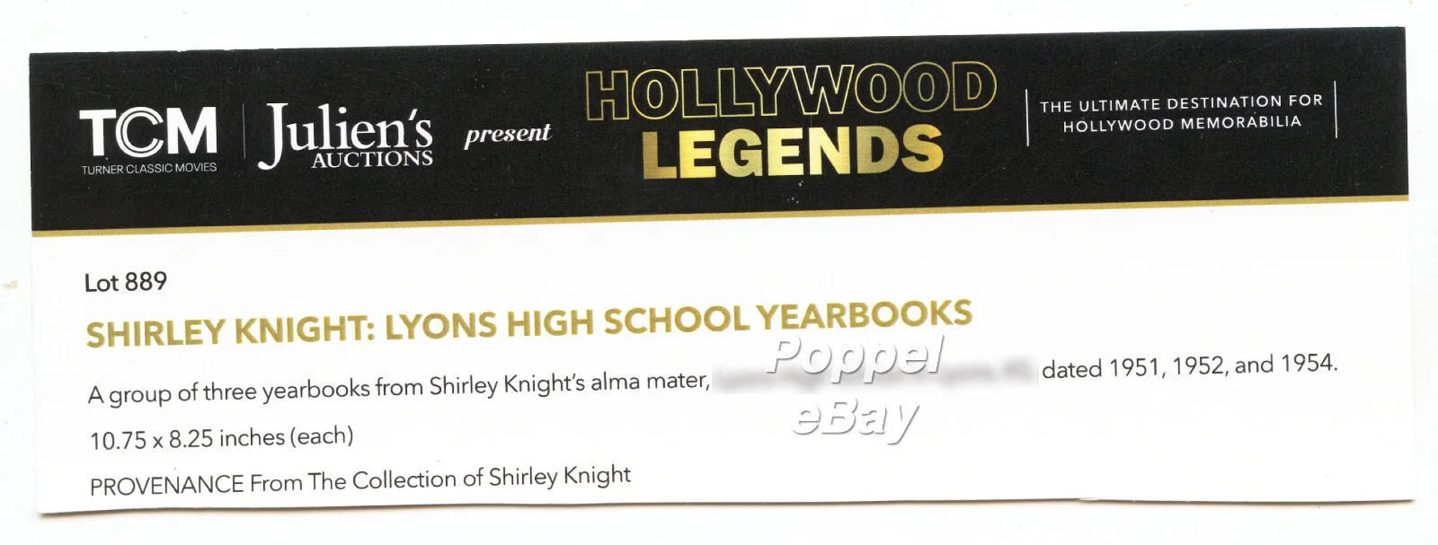 SHIRLEY KNIGHT High School Yearbook HER OWN COPY!! VINTAGE SIGNED!!, изображение 4