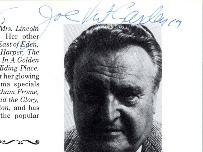 Vincent Gardenia — Vincent Gardenia - Hand signed autographed Playbill page - Death of a Salesman, изображение 3