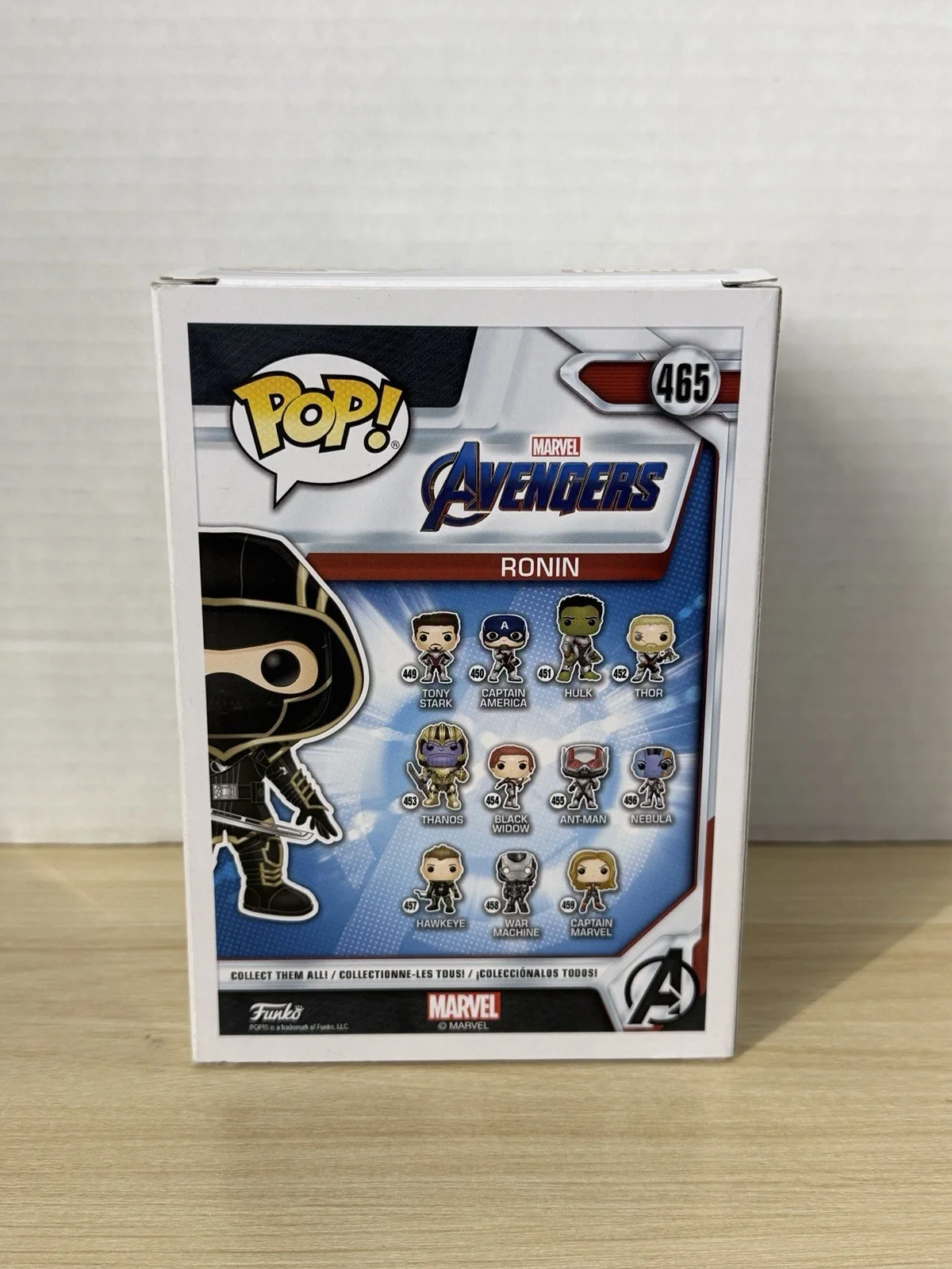 Jeremy Renner — Jeremy Renner Signed RONIN Avengers Funko Pop #465 SWAU Certified Autographed, изображение 3