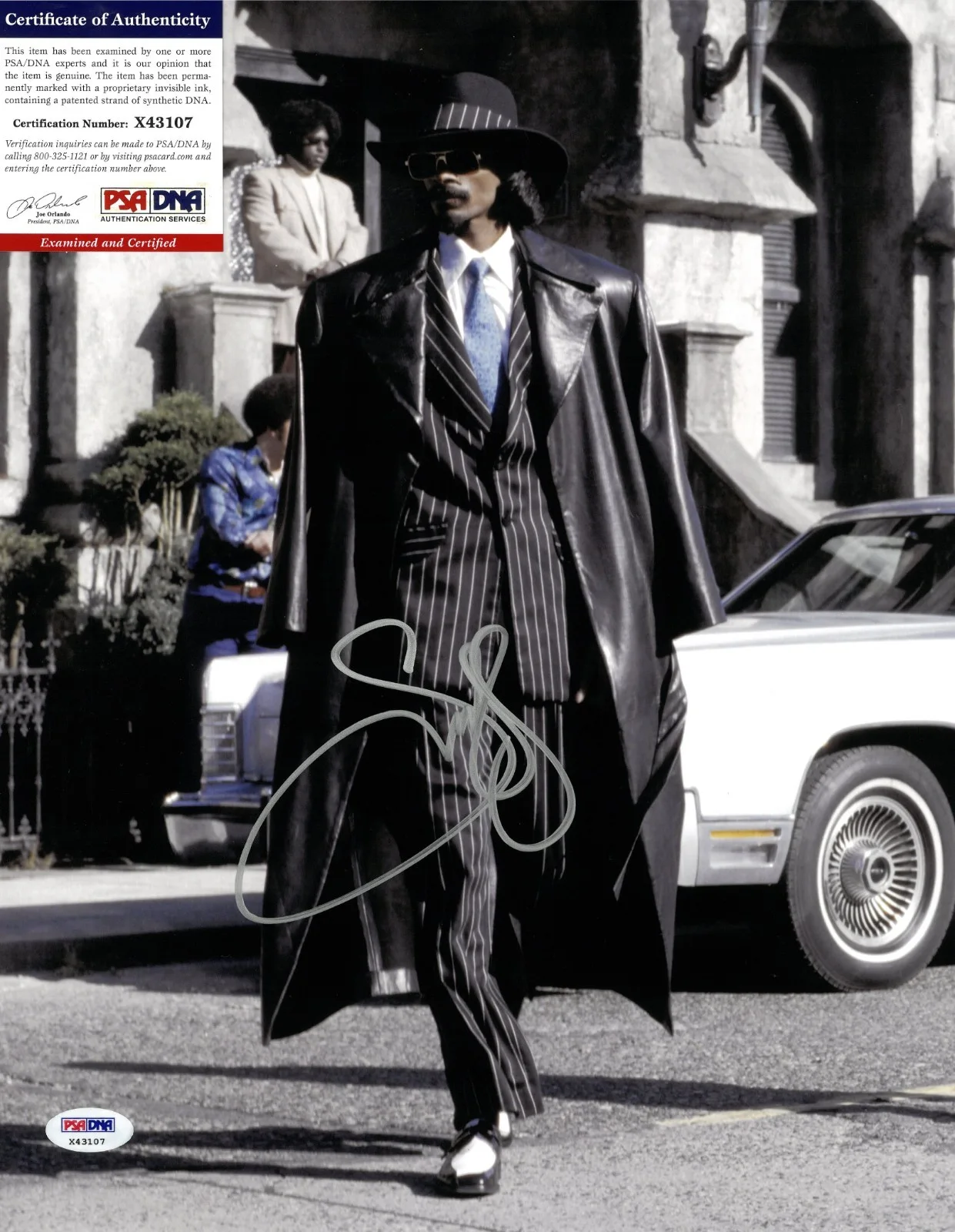 Snoop Dogg PSA/DNA COA Signed 11x14 Photo Autographed Tha Doggfather P.I.M.P., изображение 2