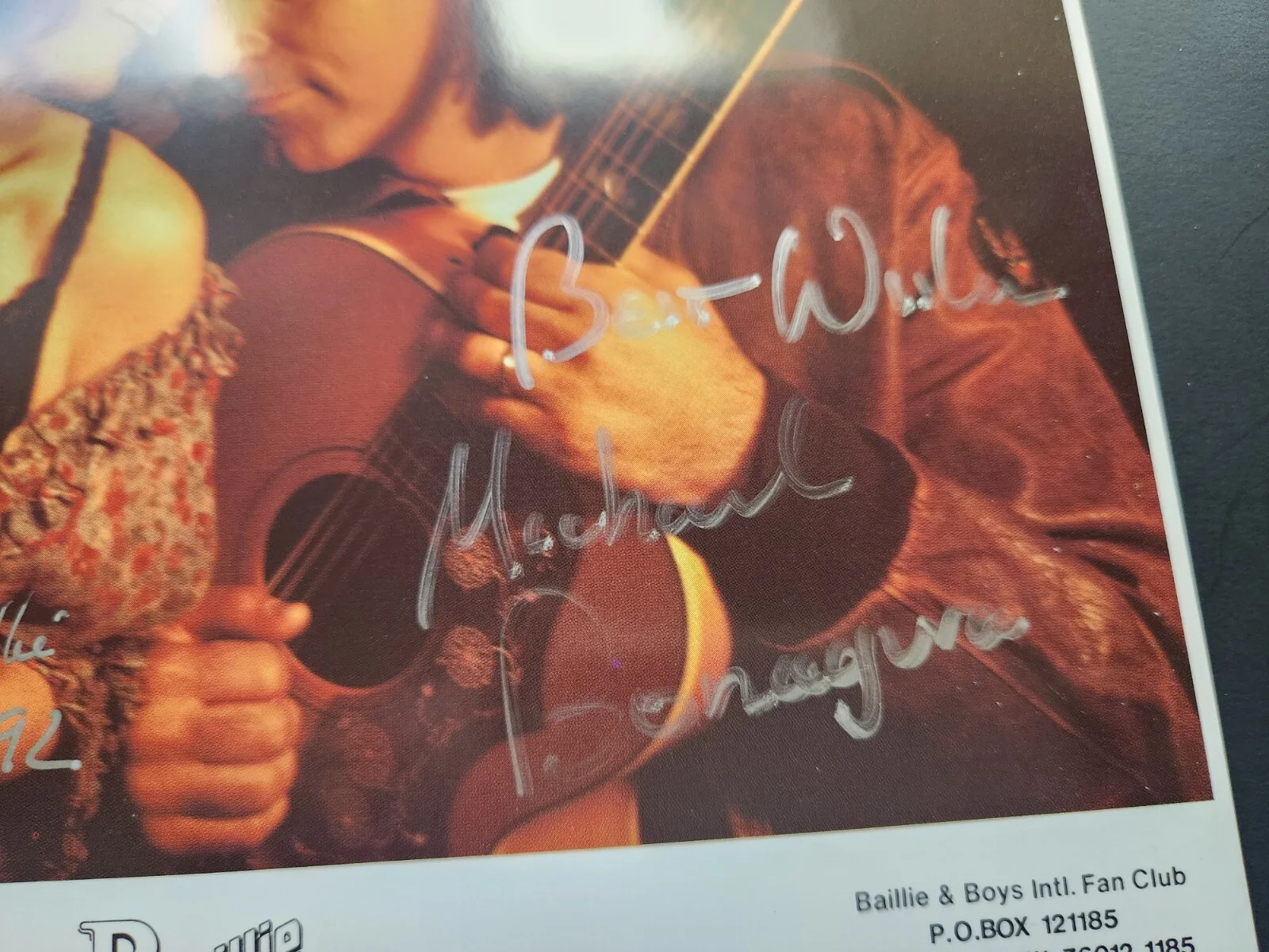 Baillie and The Boys Country Music Signed Photo 8X10 Kathie Michael Bonagura '92, изображение 3