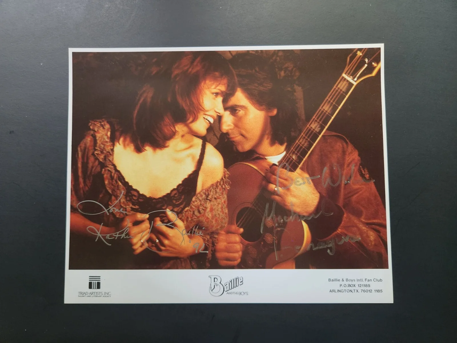 Baillie and The Boys Country Music Signed Photo 8X10 Kathie Michael Bonagura '92, изображение 4