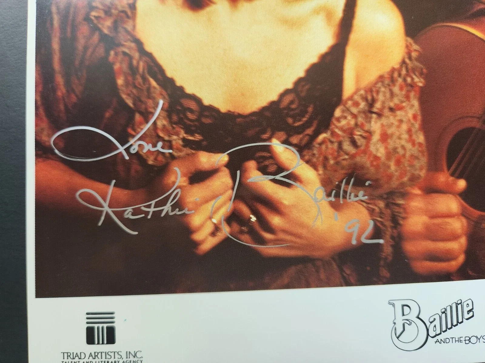 Baillie and The Boys Country Music Signed Photo 8X10 Kathie Michael Bonagura '92, изображение 5