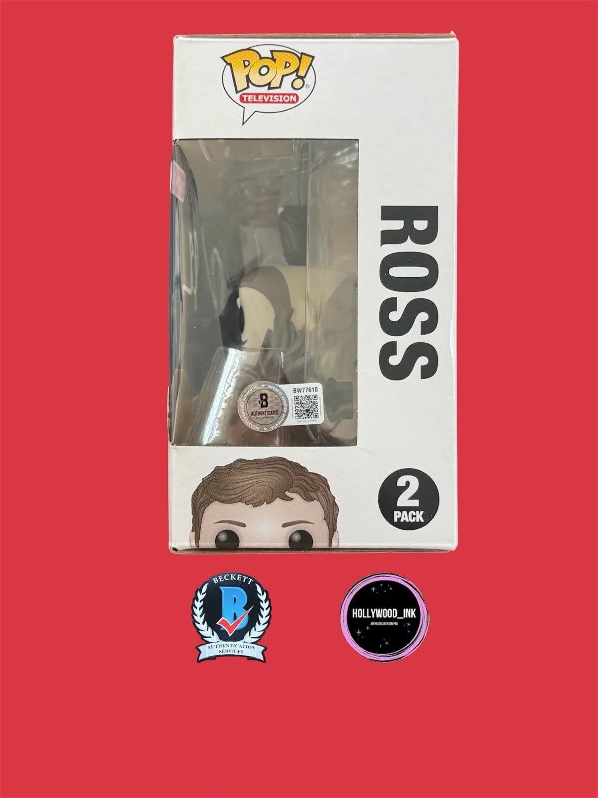 Matt Duffer, Ross Duffer — MATT & ROSS DUFFER BROTHERS SIGNED FUNKO POP TARGET EXCLUSIVE BECKETT COA +PROOF, изображение 2
