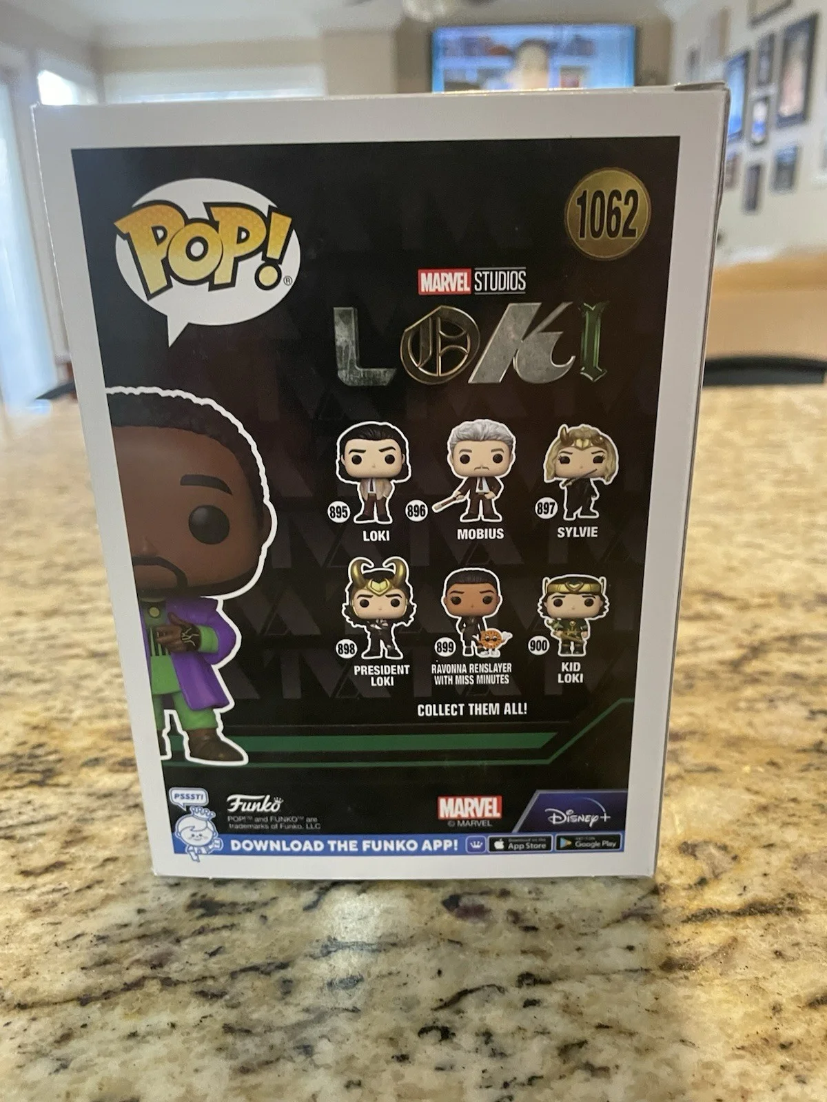 Jonathan Majors Signed He Who Remains Loki #1062 Autographed PSA Marvel Funko, изображение 4
