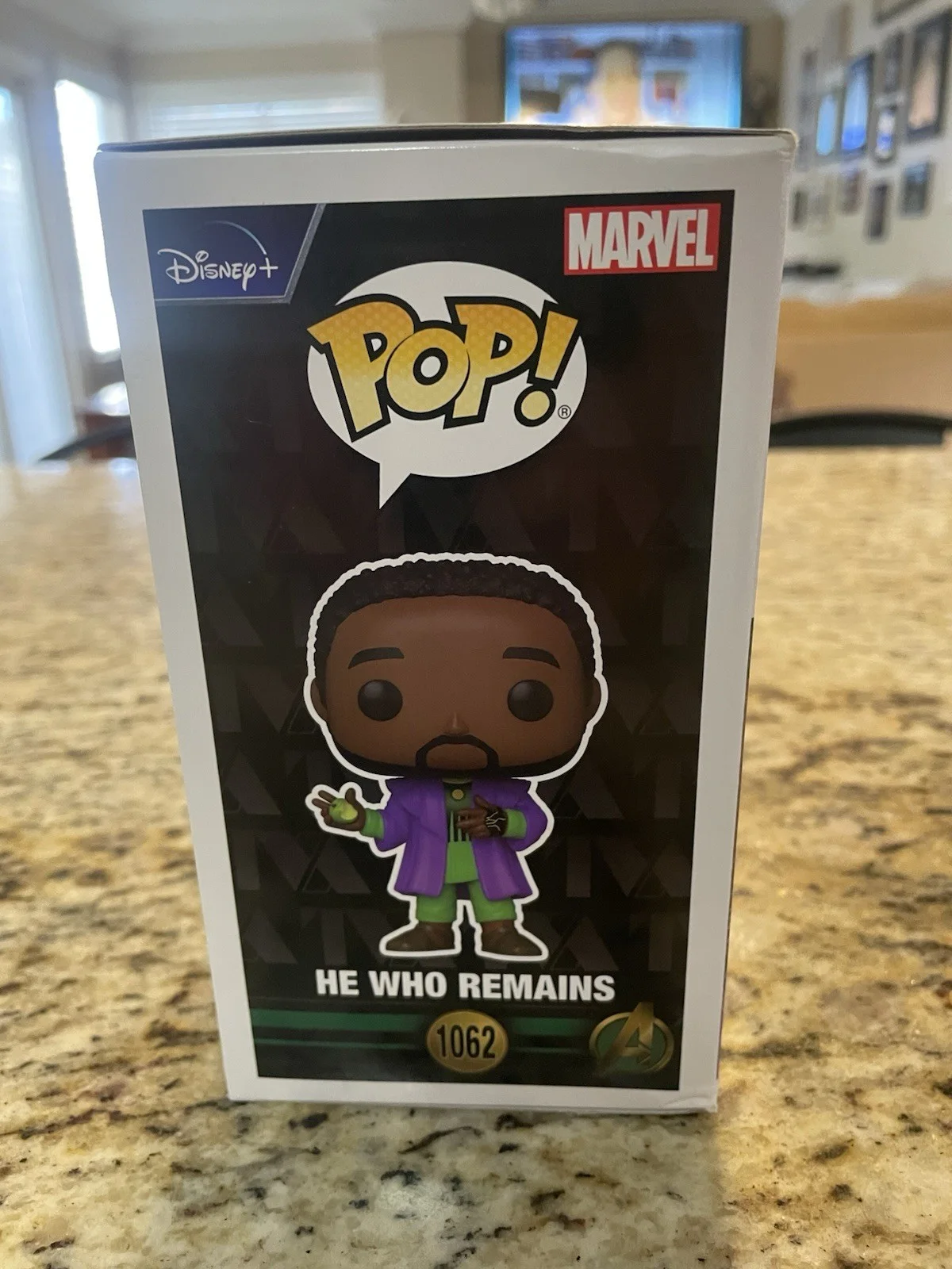 Jonathan Majors Signed He Who Remains Loki #1062 Autographed PSA Marvel Funko, изображение 5