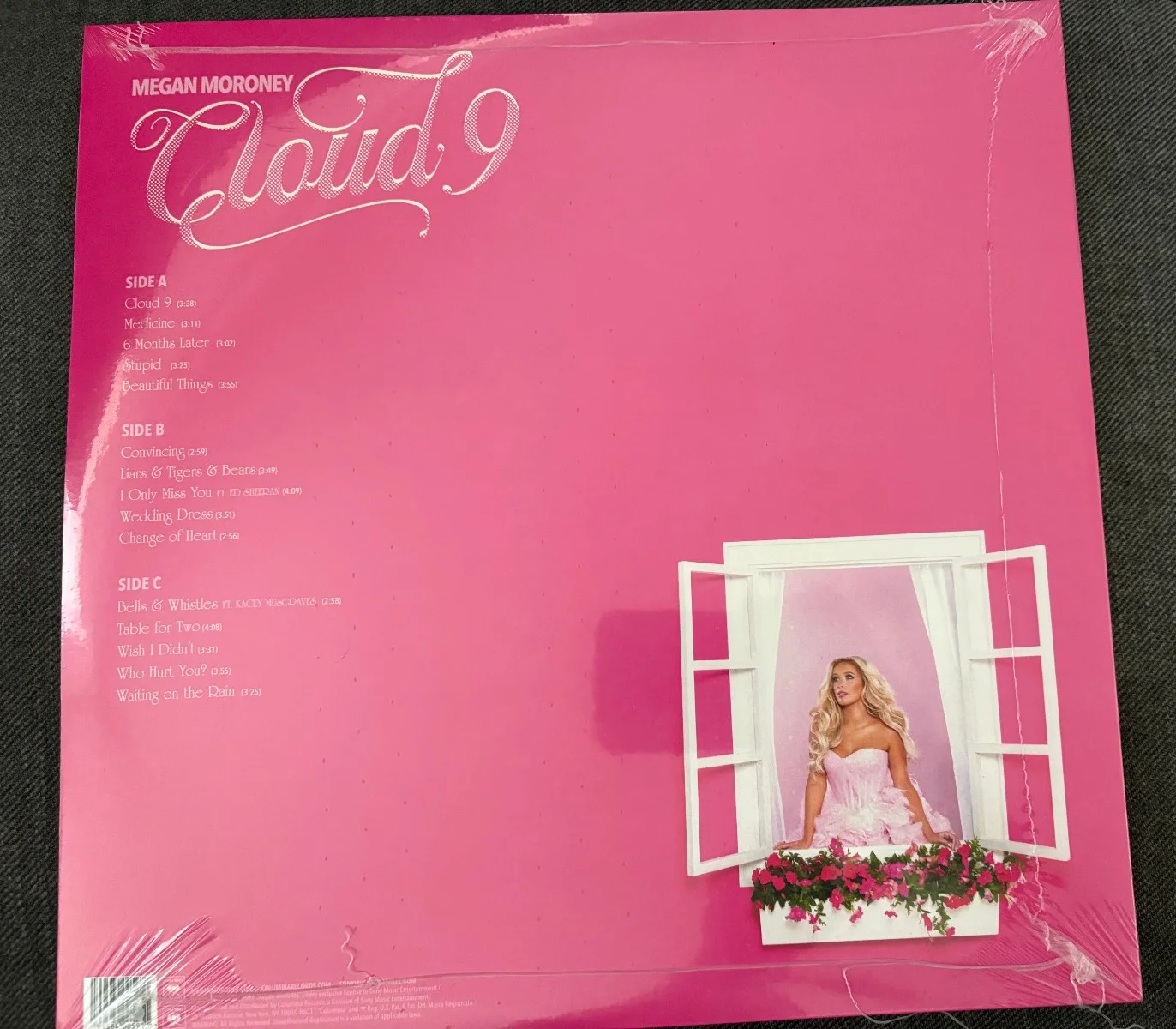 Megan Maroney Signed Autograph Cloud 9 Vinyl LP Record COA, image 2
