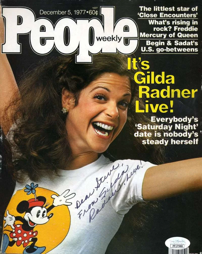 GILDA RADNER — Gilda Radner Jsa Coa Autograph 8x10 Photo Hand Signed