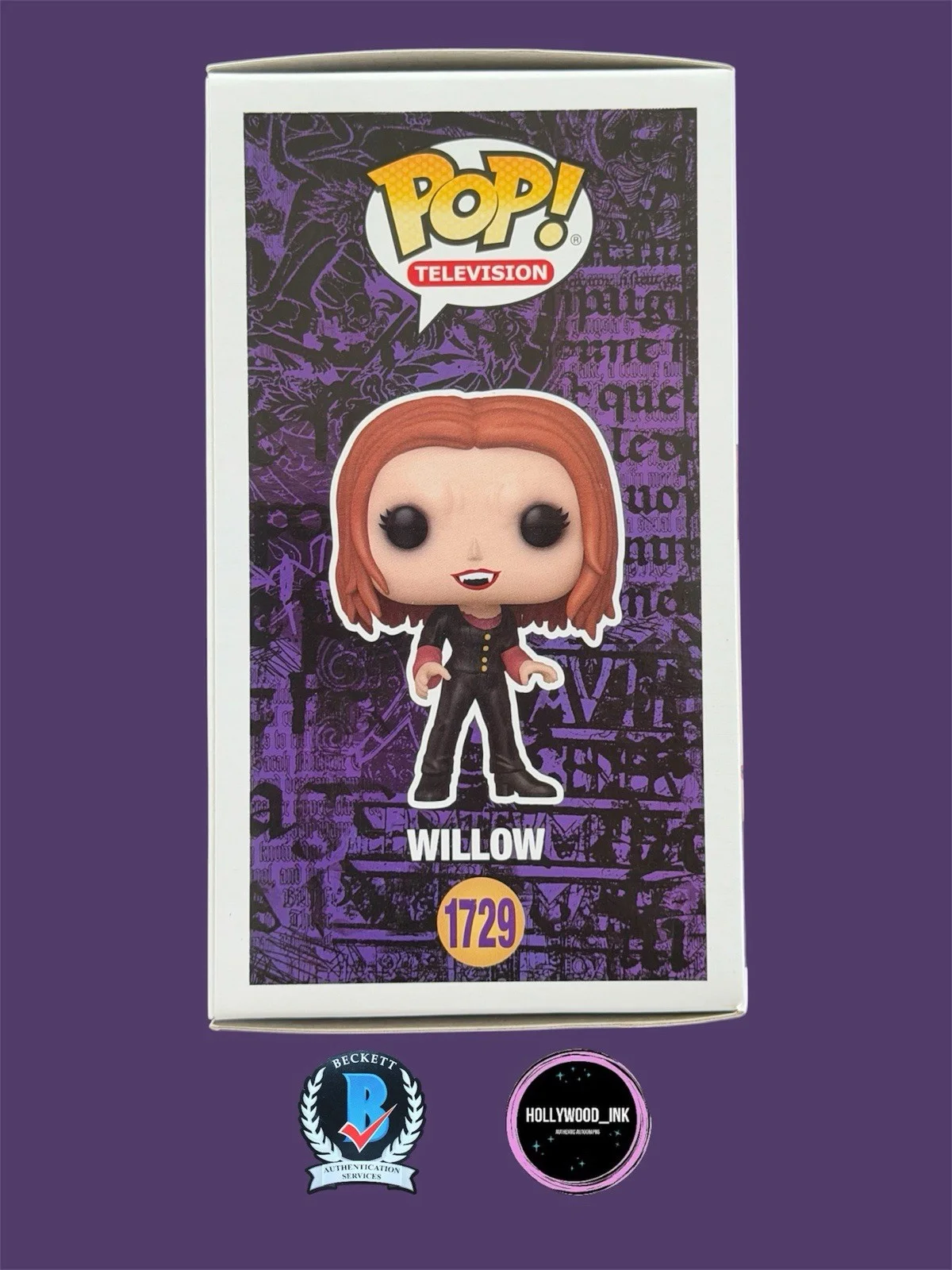 Alyson Hannigan — ALYSON HANNIGAN SIGNED BUFFY THE VAMPIRE SLAYER WILLOW FUNKO W/INSCRIPTION BAS-A, image 5