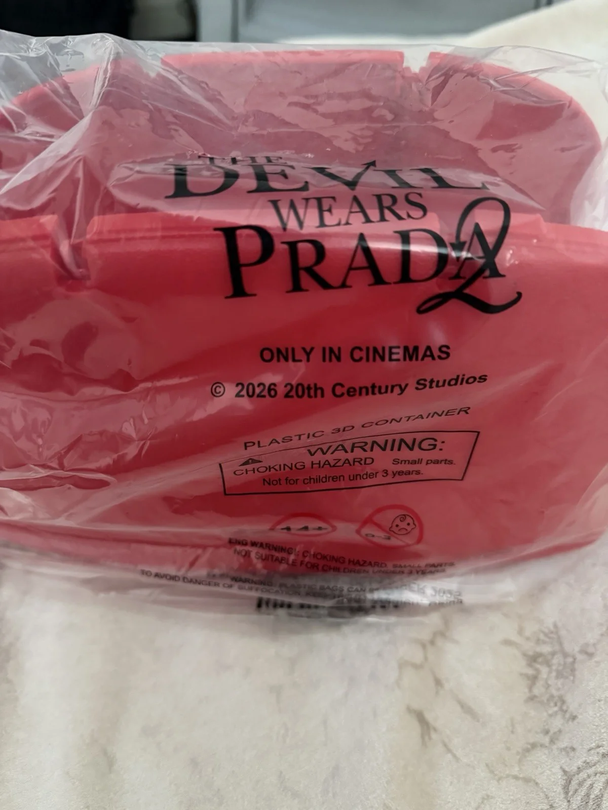 The Devil Wears Prada 2 Prada Bag Popcorn Bucket UK Exclusive, image 2
