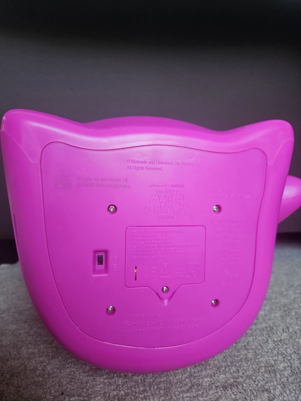 Pink Luma Star Popcorn Bucket Limited Edition- Super Mario Galaxy light up, image 4