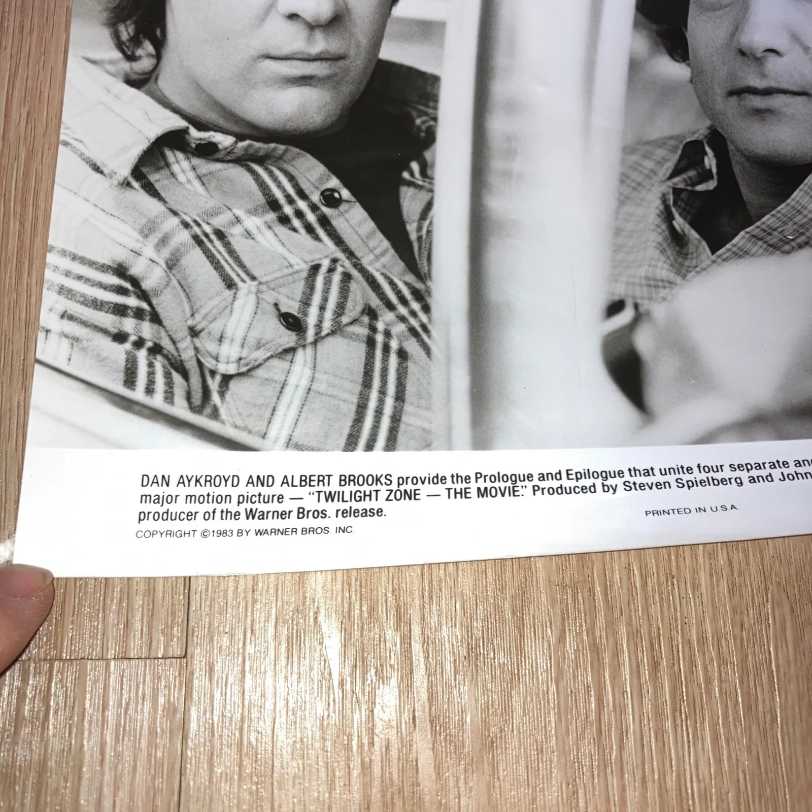 Twilight Zone the Movie Still/Promo Poster lot 1, изображение 2