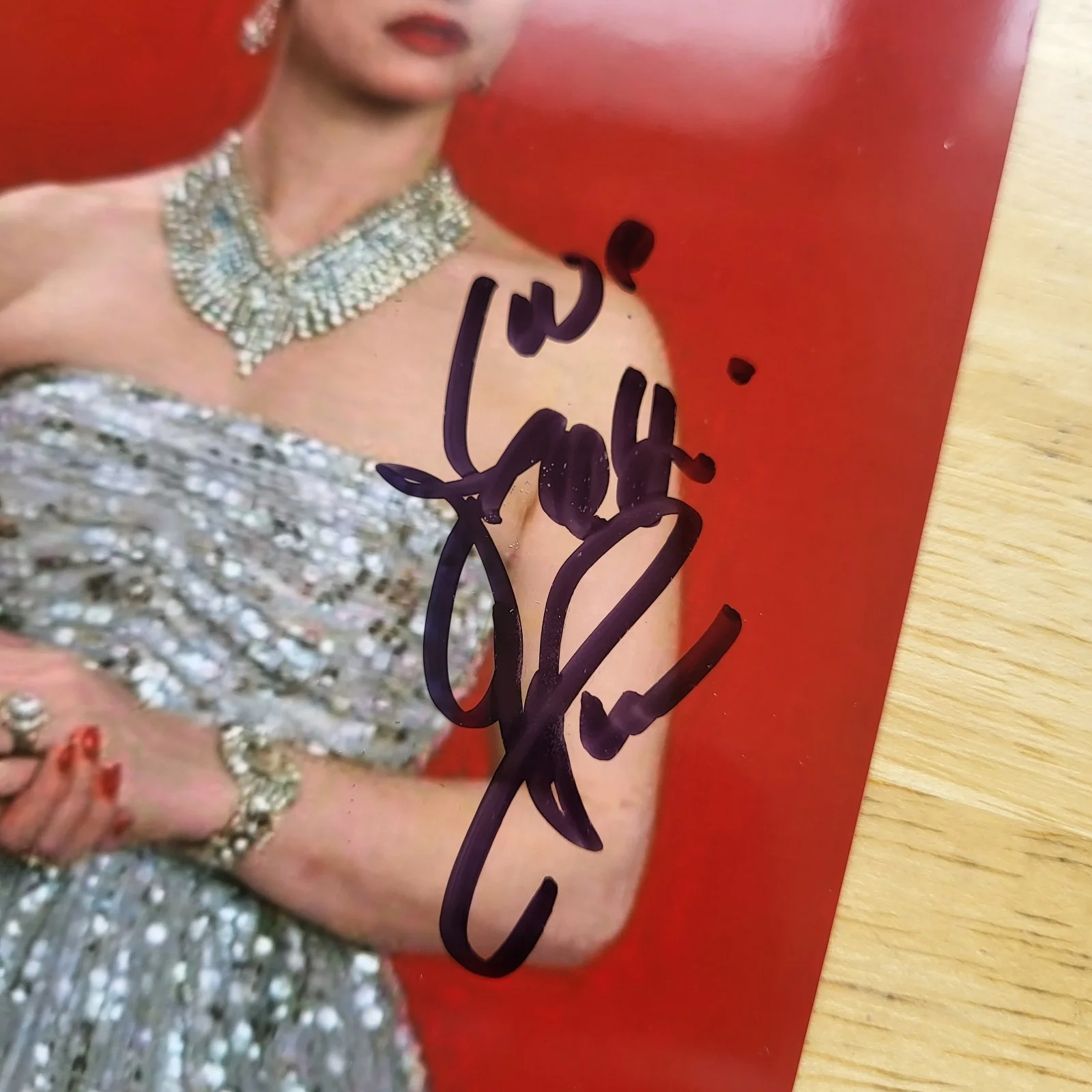 Patti LuPone — Patti LuPone Evita Broadway Musicals American Horror Story Signed 4x6 Autograph, изображение 2
