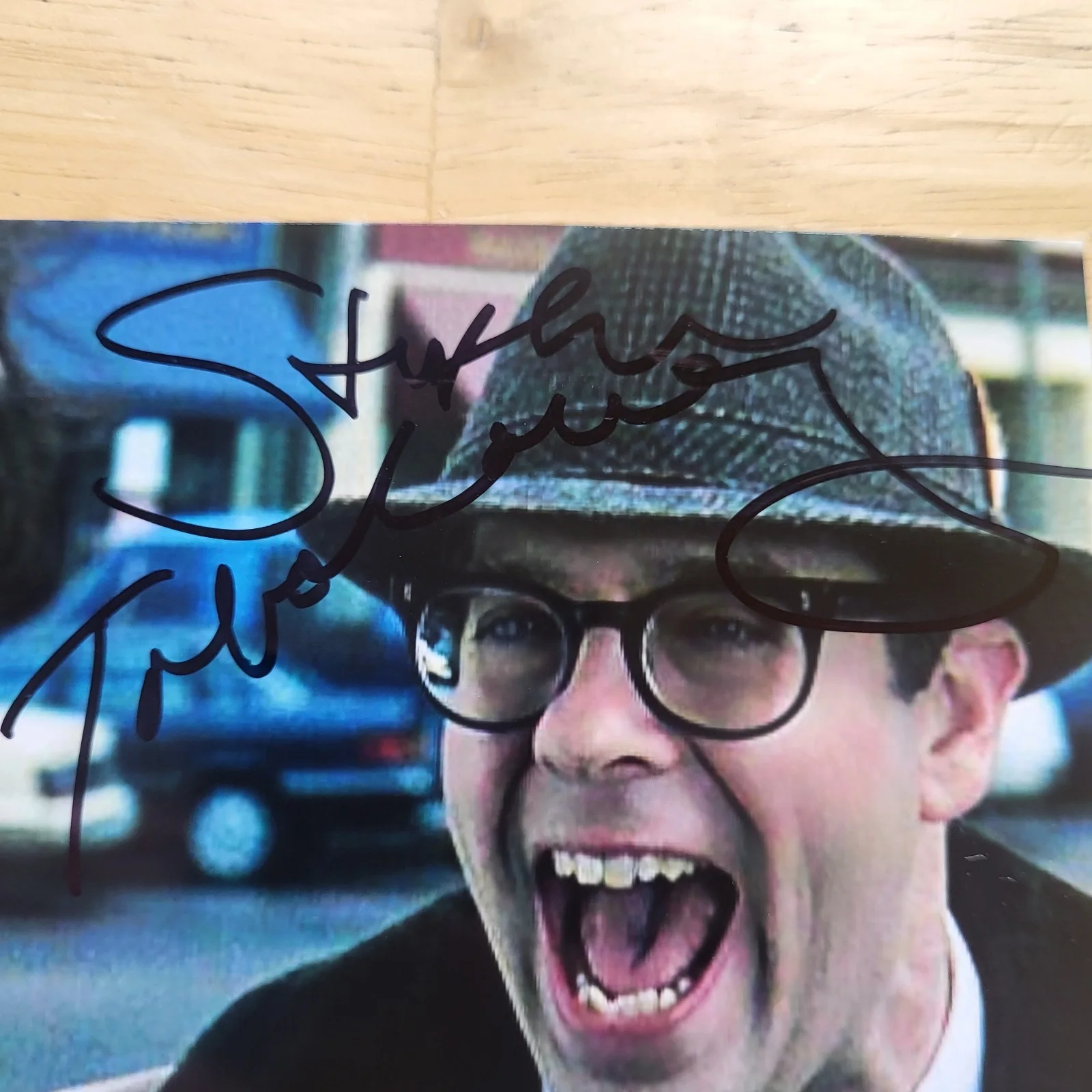 Stephen Tobolowsky — Stephen Tobolowsky Groundhog Day Spaceballs Seinfeld Hand Signed 4x6 Autograph, image 2