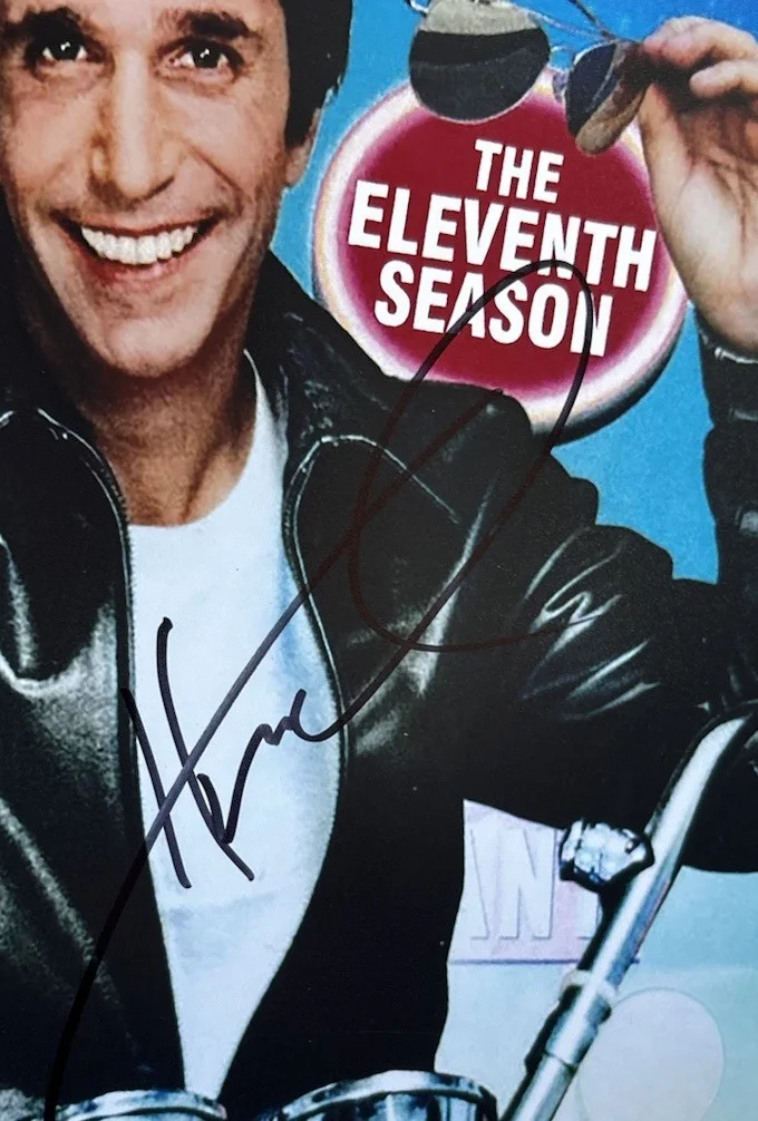 Henry Winkler Signed 12x18 Photo Happy Days Fonz, изображение 2