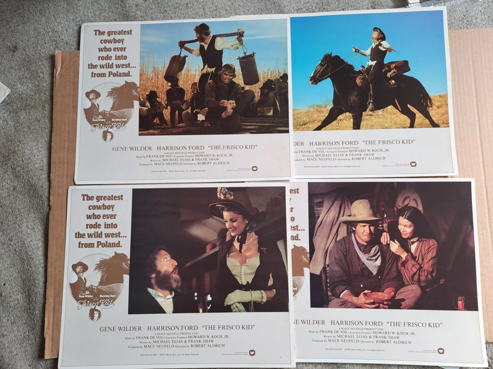 Lot of 80's & 90's Harrison Ford movie press packs & stills Frisco, Fugitive,, изображение 3