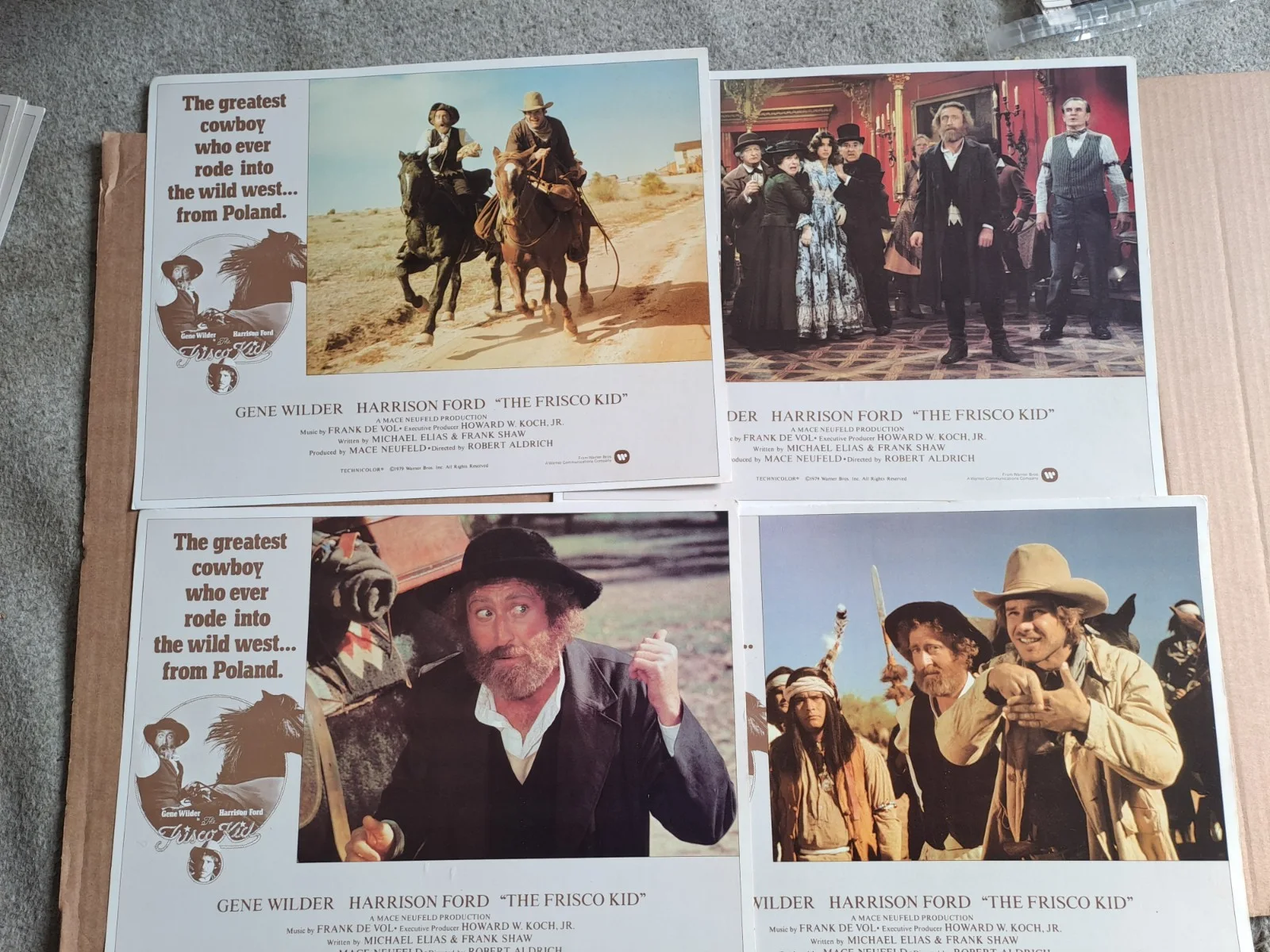 Lot of 80's & 90's Harrison Ford movie press packs & stills Frisco, Fugitive,, изображение 4