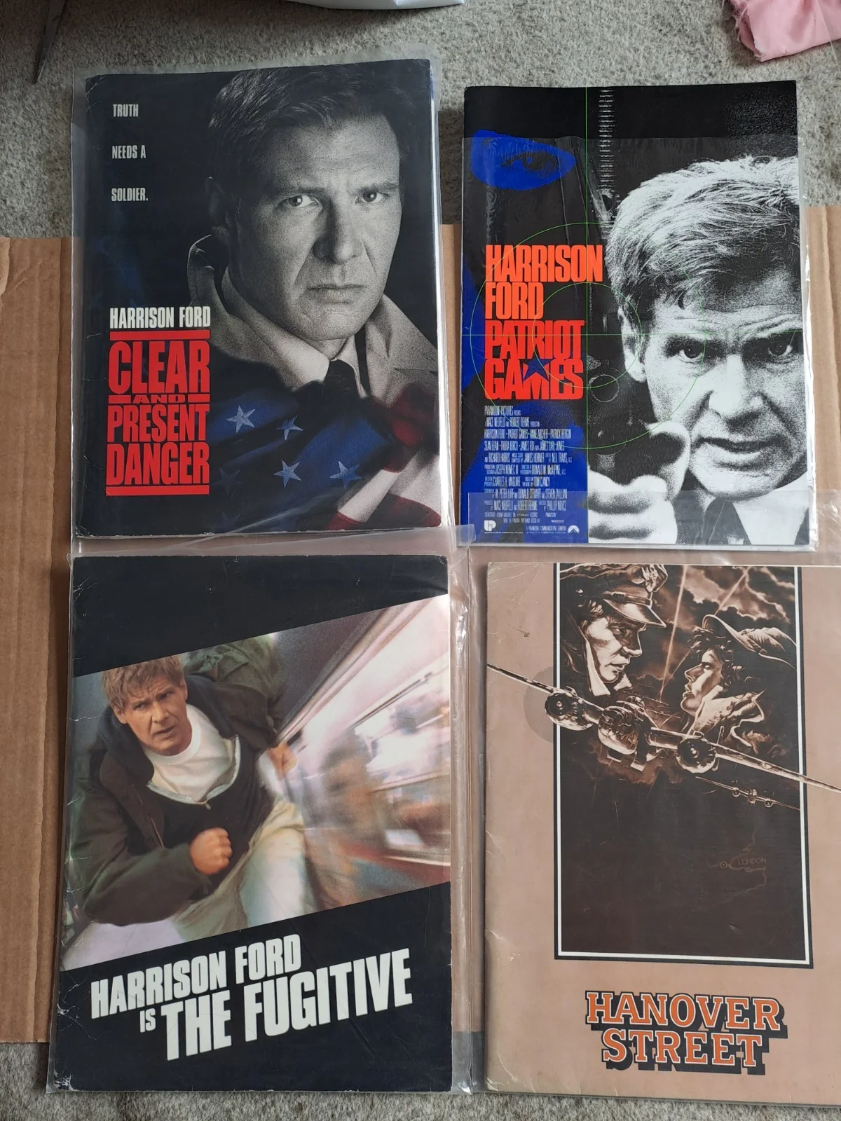 Lot of 80's & 90's Harrison Ford movie press packs & stills Frisco, Fugitive,, изображение 5