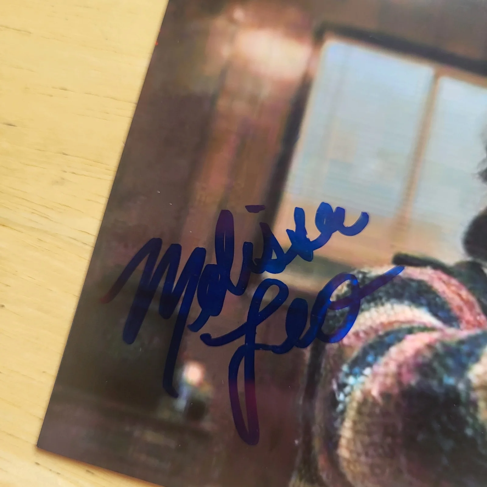 Melissa Leo — Melissa Leo Prisoners The Equalizer Hand Signed 4x6 Autograph, image 2