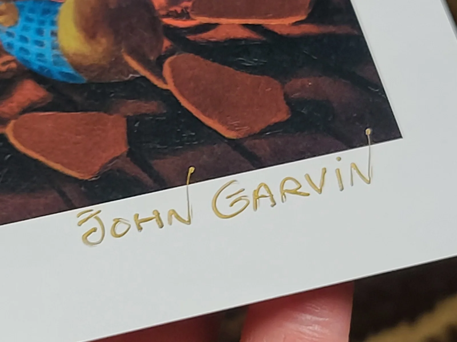 John Garvin — John Garvin "Hunger" 8"x10" Print After Carl Barks Donald Duck Ducktales Signed, изображение 5