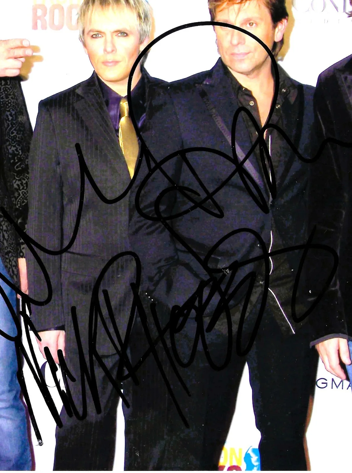 DURAN DURAN signed by NICK RHODES, JOHN TAYLOR, SIMON LeBON, ROGER TAYLOR 8x12, изображение 3
