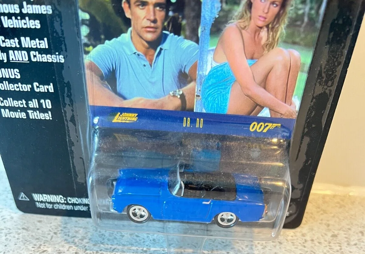 1998 Johnny Lightning James Bond 007 Sunbeam Alpine Dr No, image 2