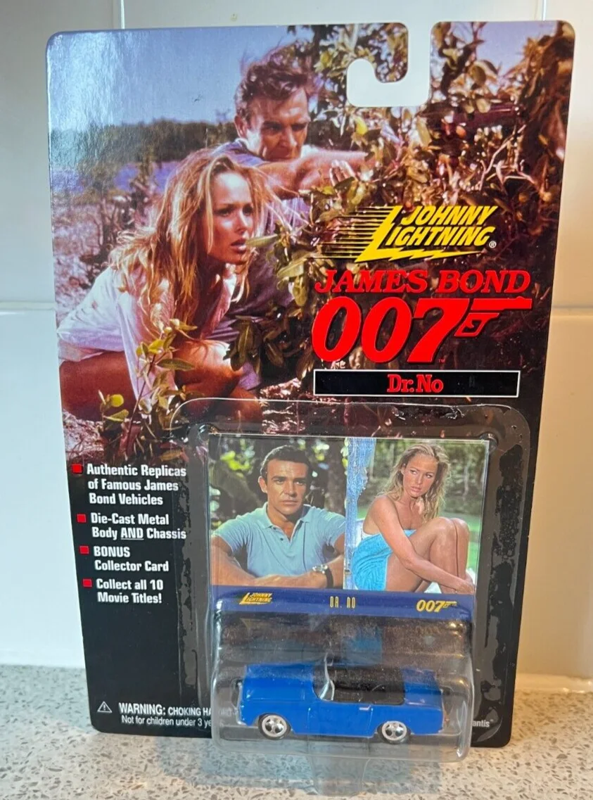 1998 Johnny Lightning James Bond 007 Sunbeam Alpine Dr No, image 3