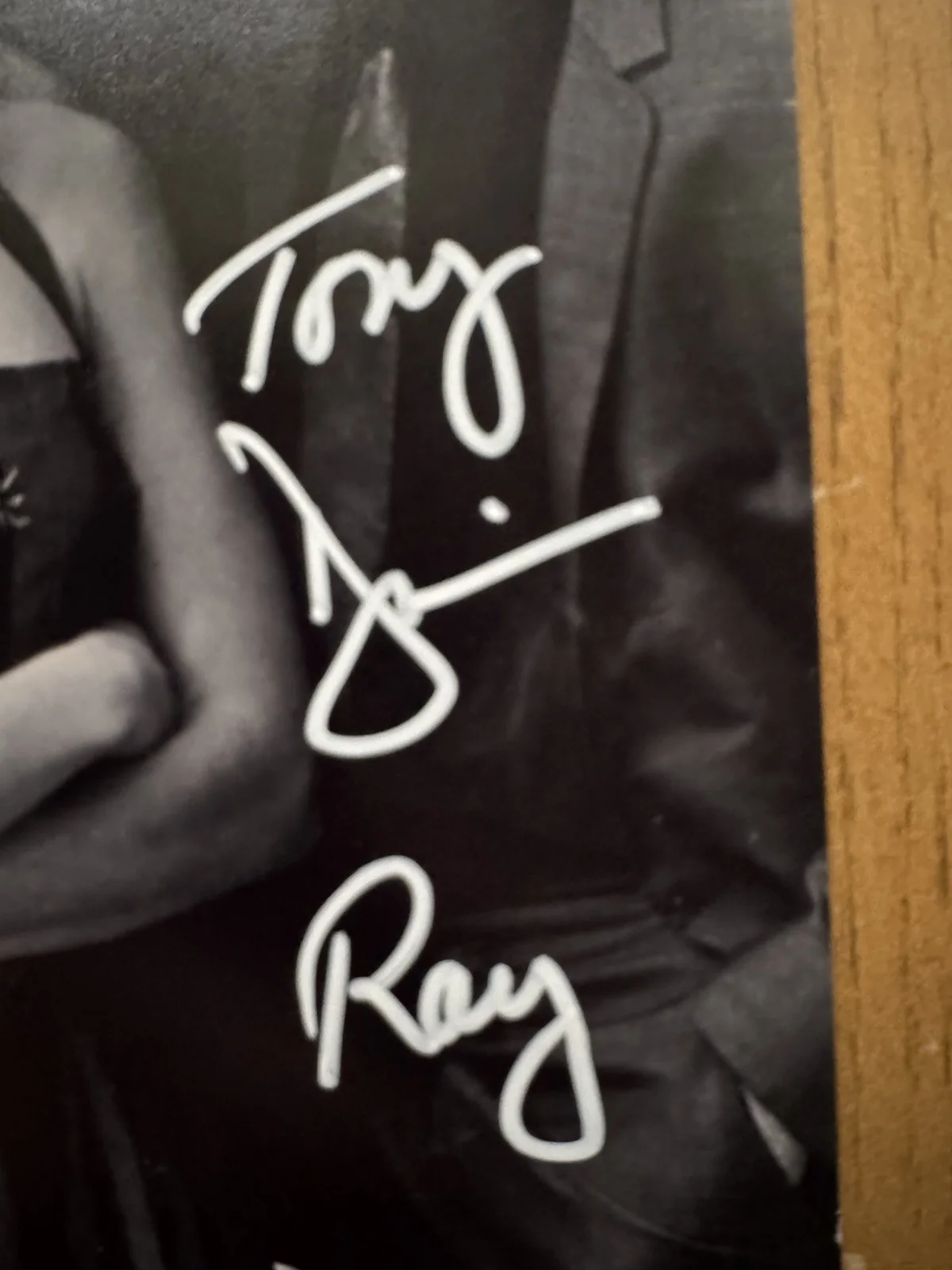 Anthony Denison — Tony Denison signed 8x10 photo Inscribed Crime Story JSA COA, изображение 2