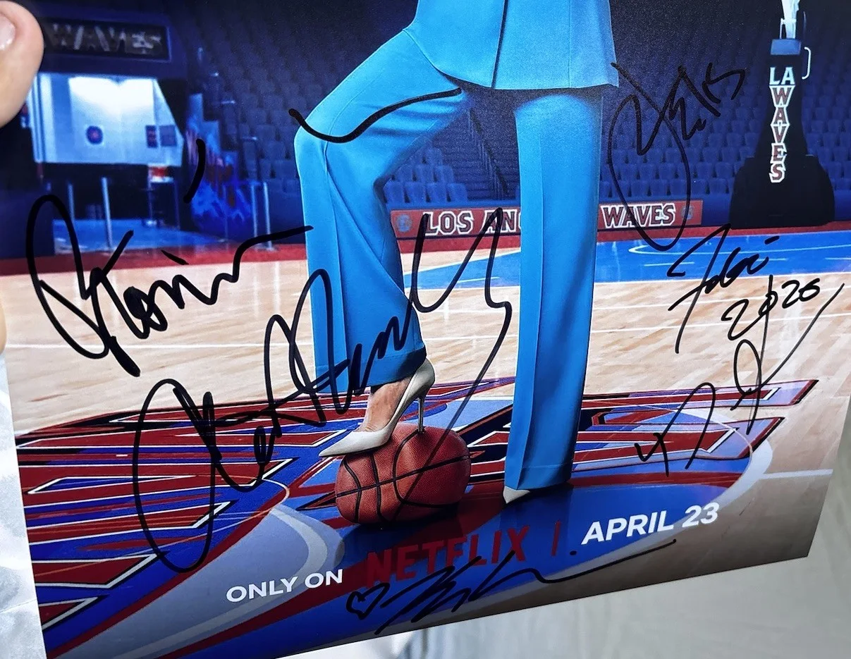 Running Point Signed Cast 12x18 Photo x7 Chet Hanks, Jay Ellis, Drew Tarver +4, image 2