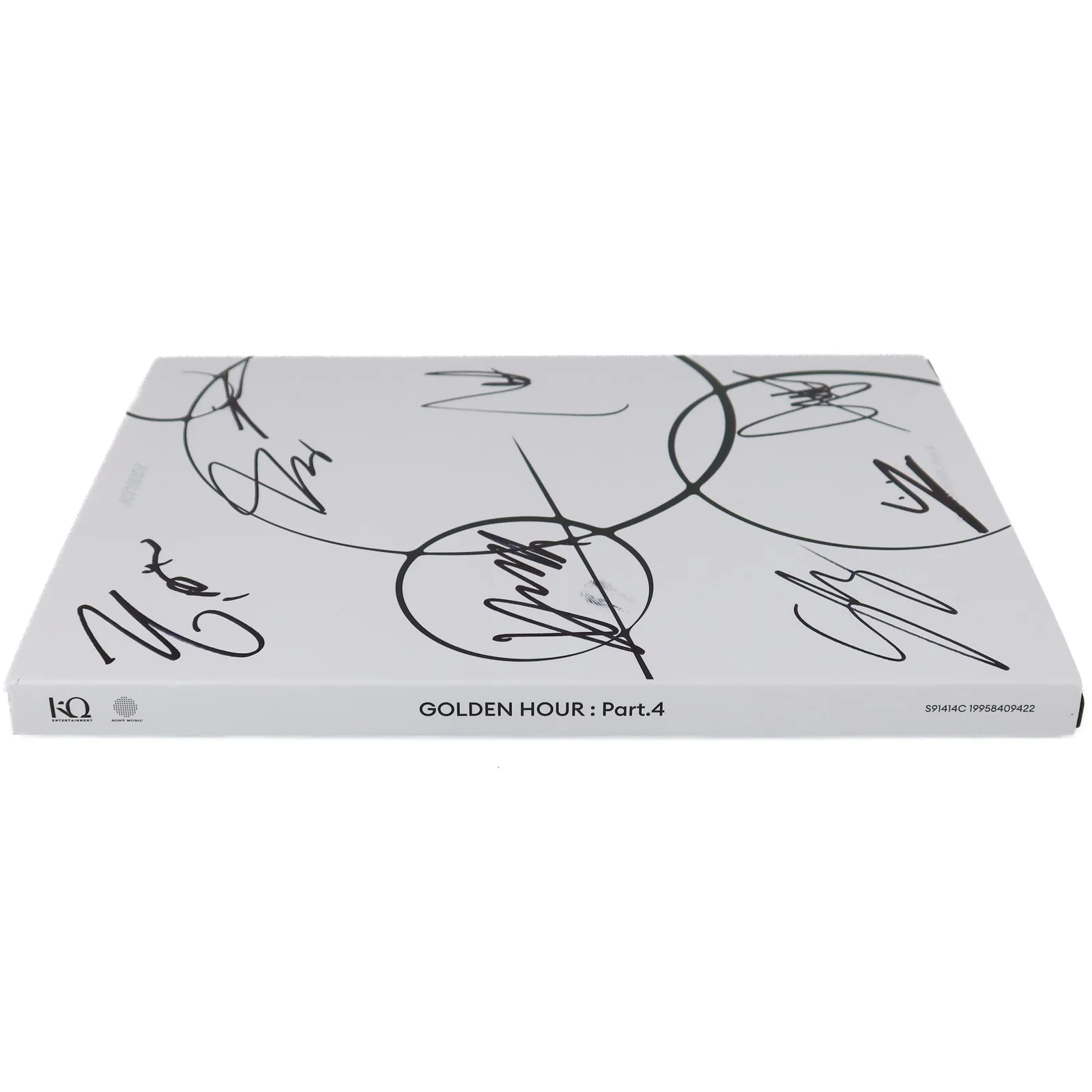 Ateez - Golden Hour : Part 4 [Z Ver.] 13th Mini Album Signed + Message CD Promo, изображение 4