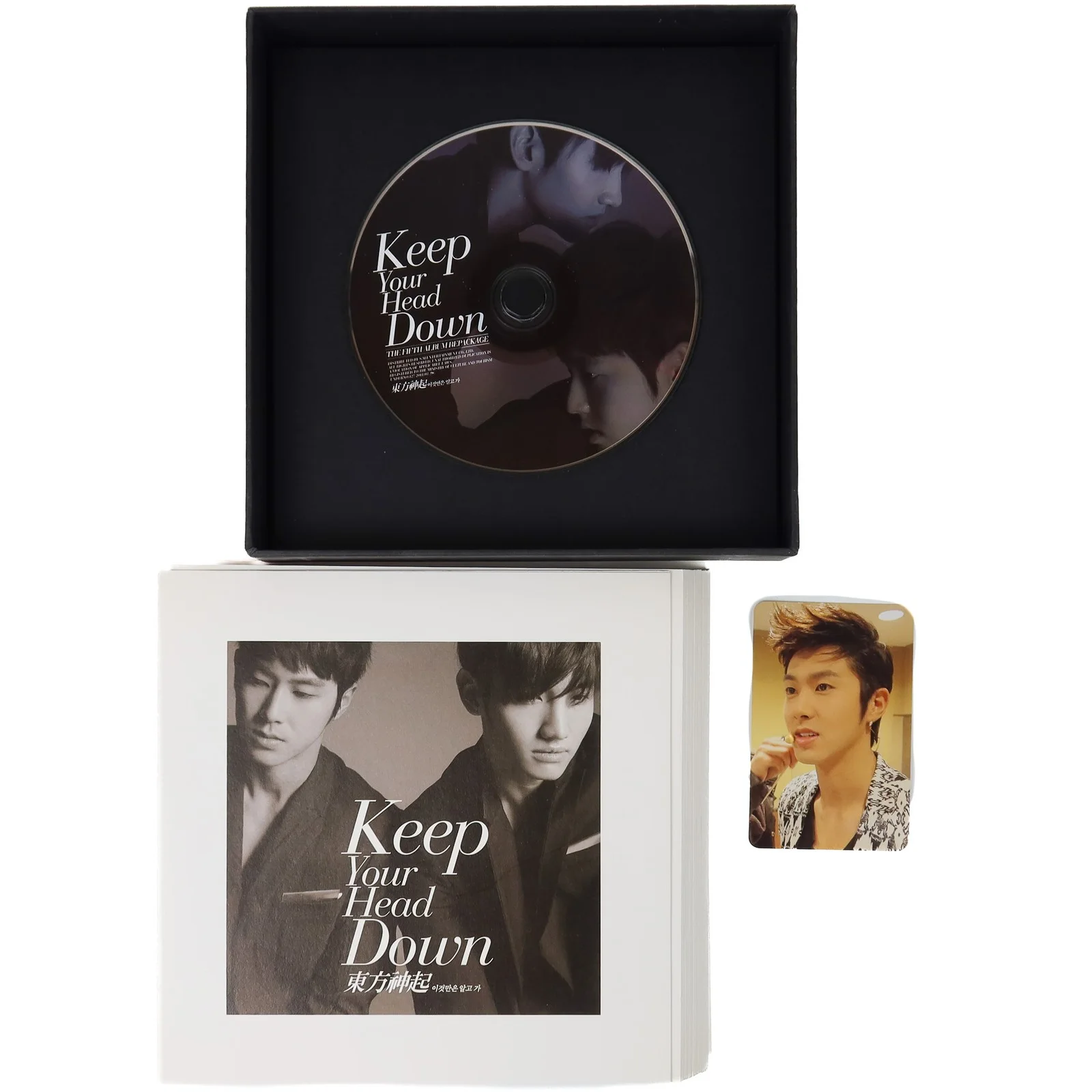 TVXQ - Keep Your Head Down Repackage Album Signed Promo CD 2011 Tohoshinki DBSK, image 3
