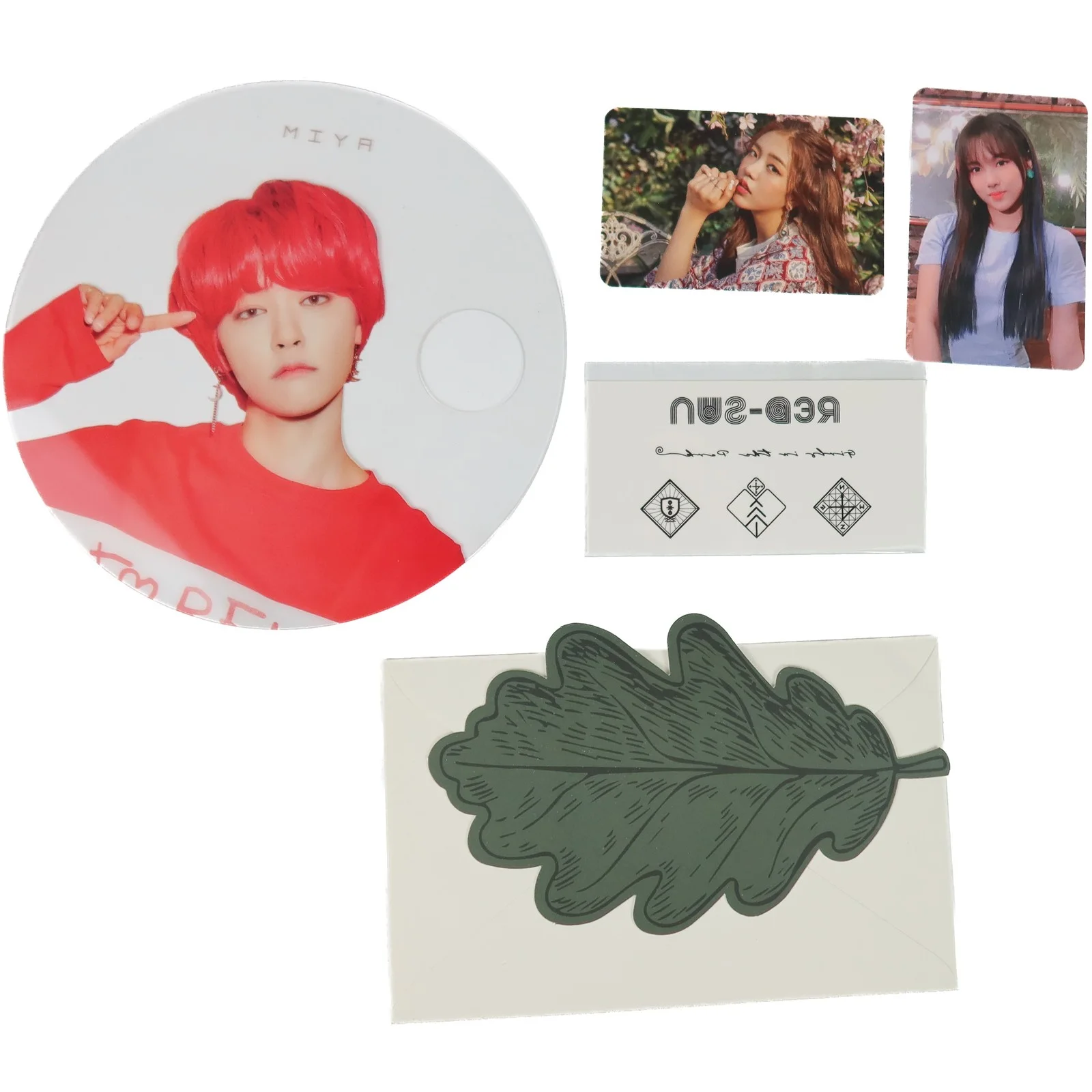 GWSN - The Park In The Night Part Three Signed Album CD Promo 2019, image 2
