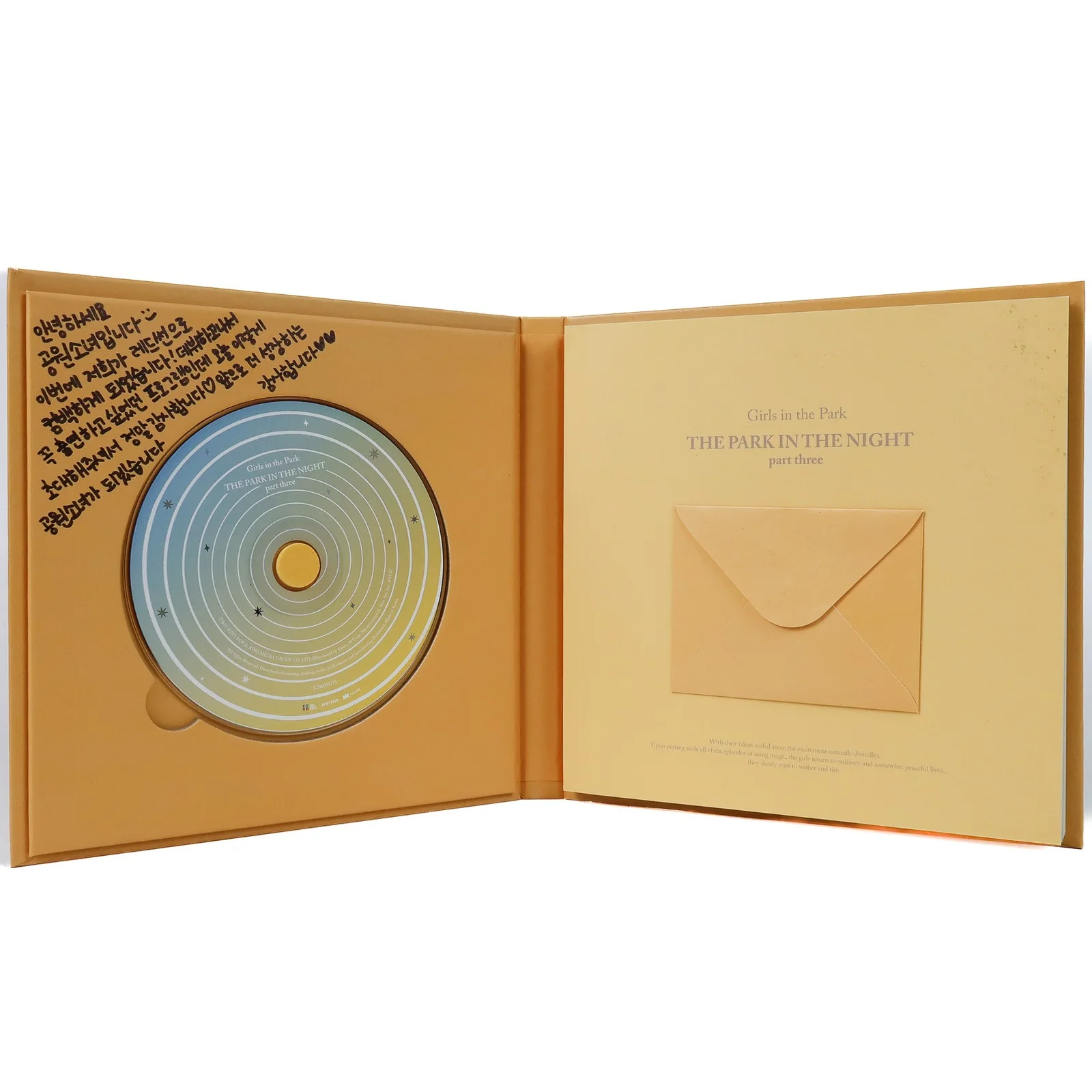 GWSN - The Park In The Night Part Three Signed Album CD Promo 2019, image 5