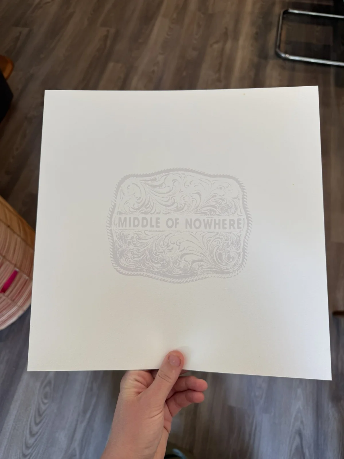 Kacey Musgraves — KACEY MUSGRAVES Middle of Nowhere SIGNED INSERT. **INSERT ONLY!!!***, image 2