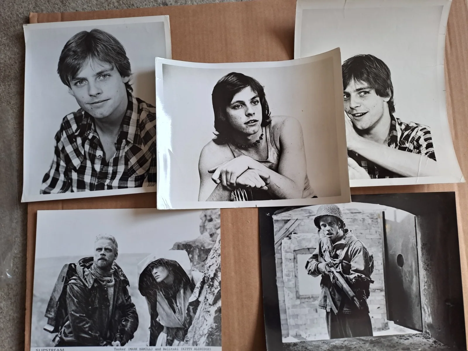 Lot of Mark Hamill SLIPSTREAM stills and brochure, plus other photo's, изображение 3