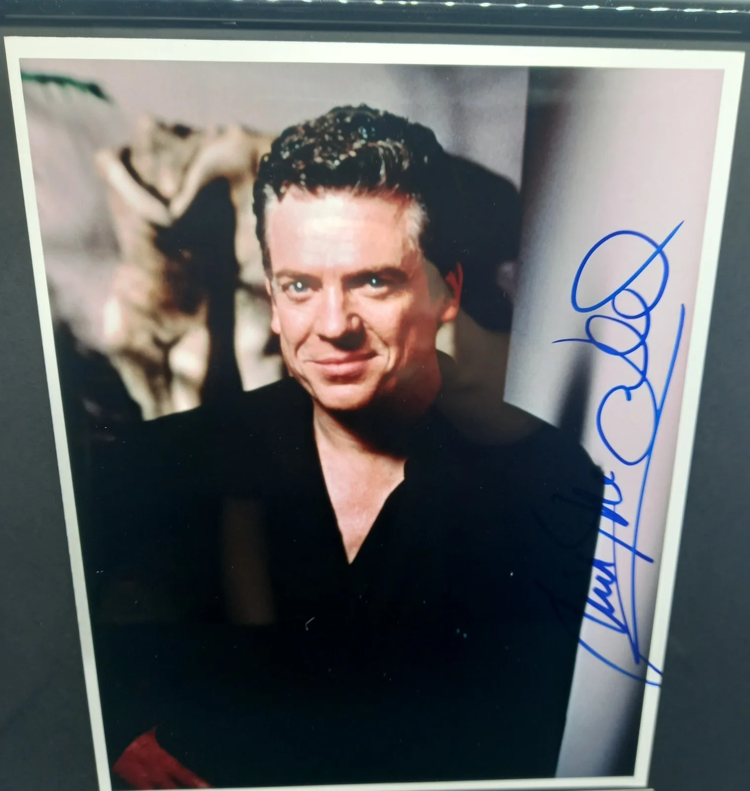 Genuine Certified CHRISTOPHER MCDONALD Signed Autographed Framed 17"x12" + COA, image 3