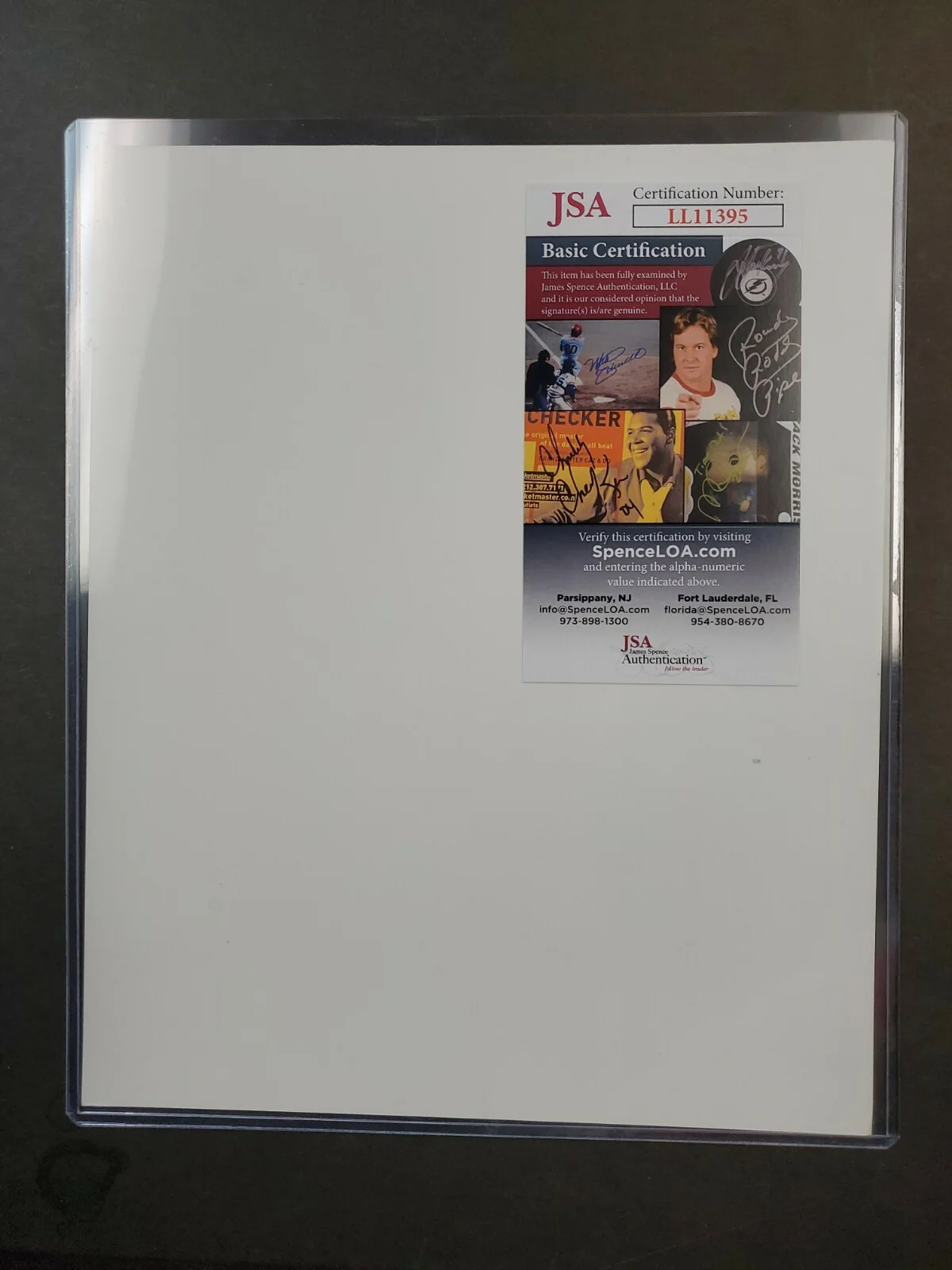 J.G. Hertzler — J.G. HERTZLER AUTOGRAPHED 8x10 Photo Martok Star Trek Deep Space Nine JSA, image 2