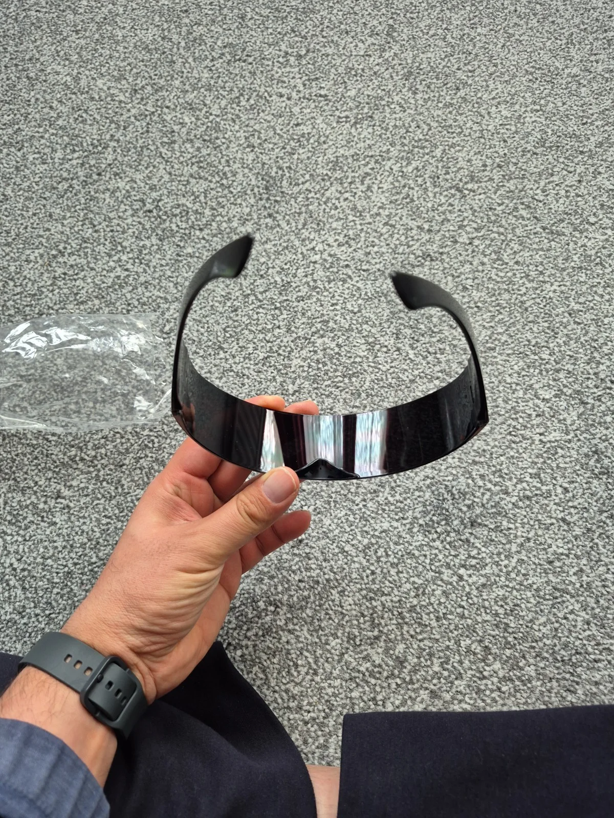 Back to The Future 2 Doc Brown Style Sunglasses Costume Accessory, image 5