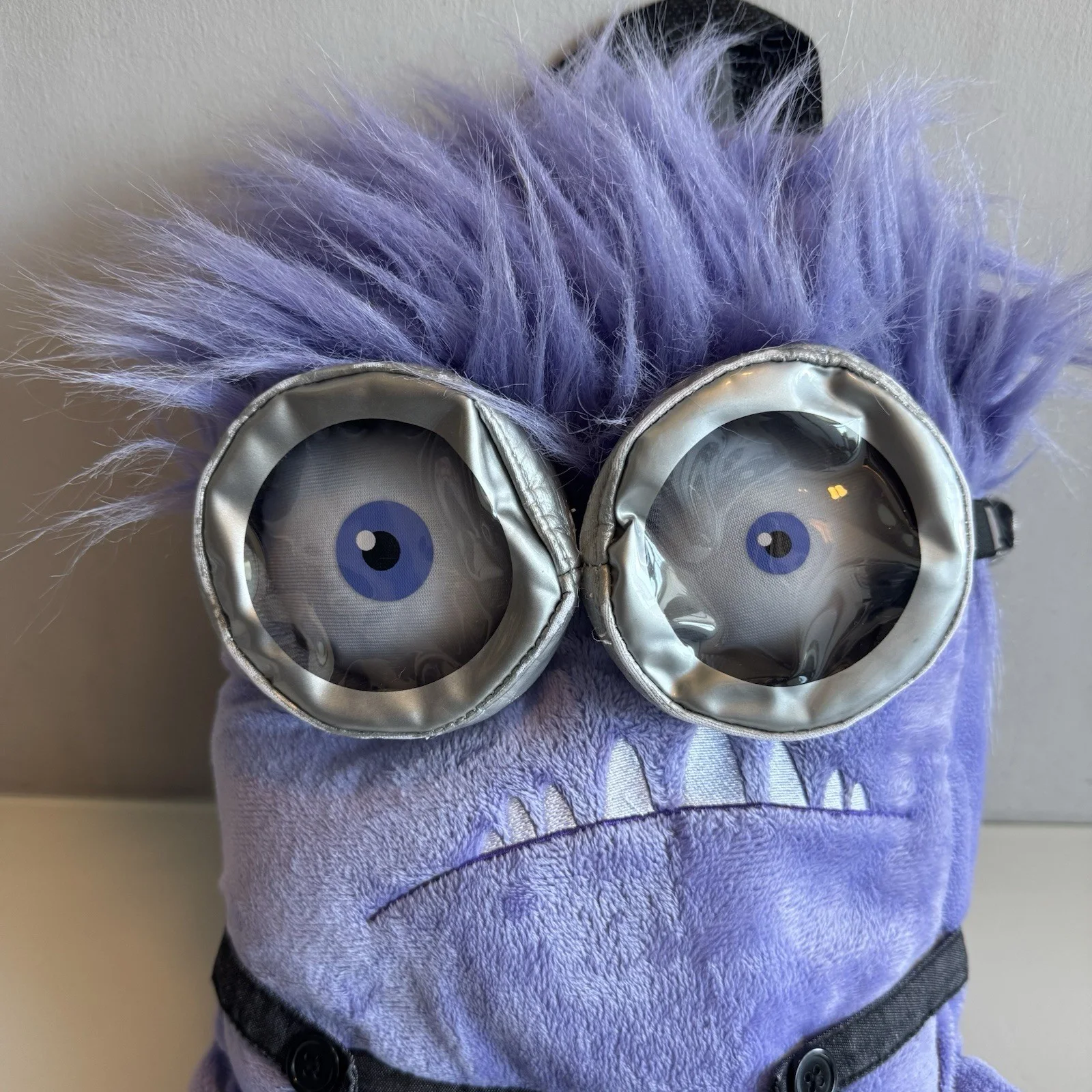 Despicable Me Evil Purple Minion Plush Rucksack Bag By Posh Paws Back Pack, изображение 3
