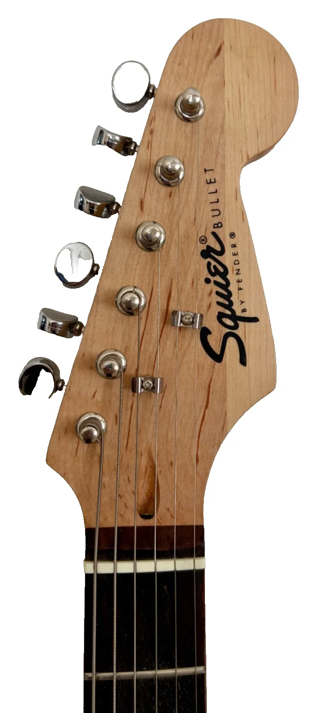 Fender Squire Bullet Signed by DEANA CARTER Electric Guitar Black Collector item, image 5