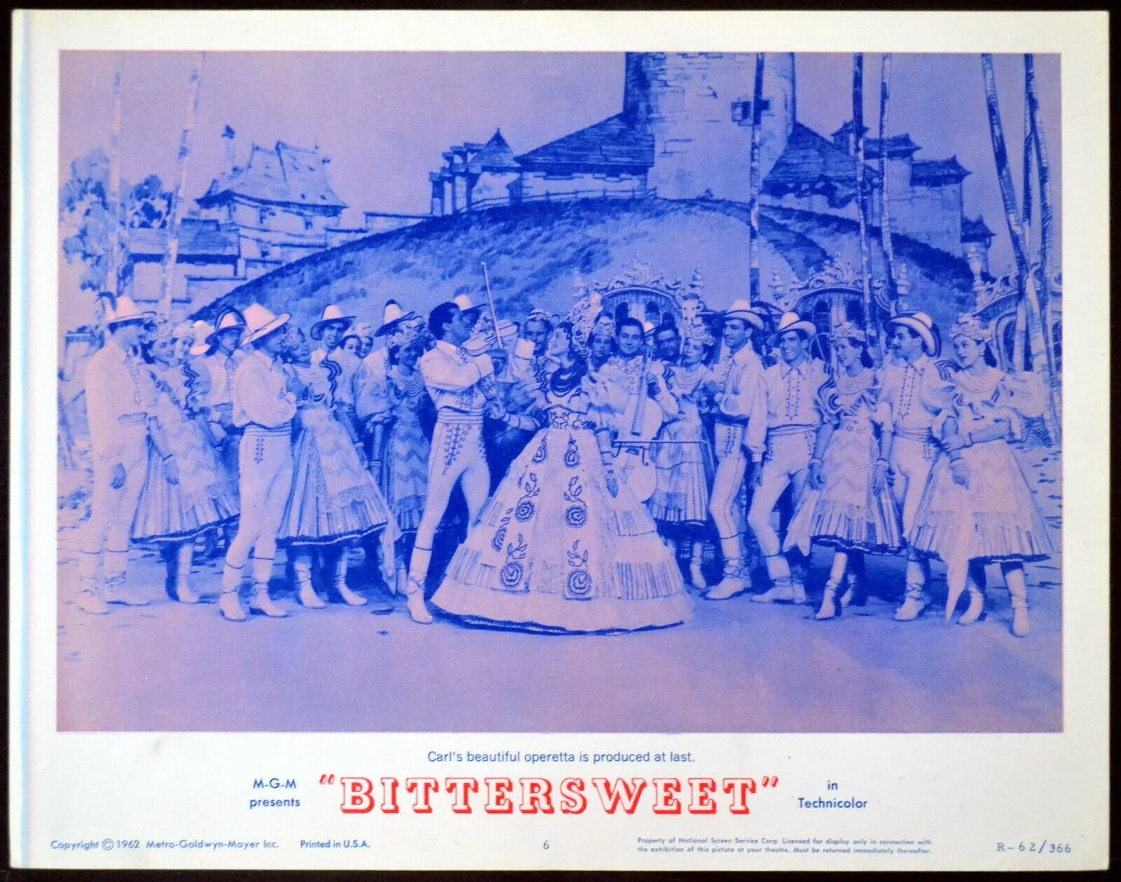 BITTERSWEET 1940 Jeanette MacDonald, Nelson Eddy 7 LOBBY CARDS, image 5