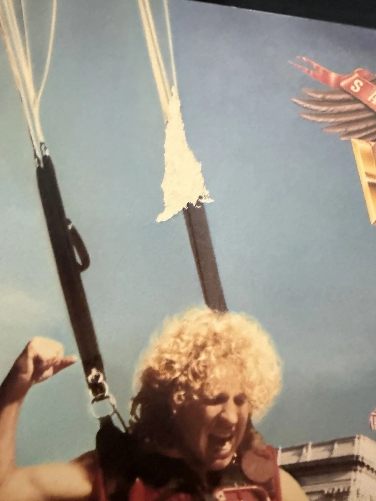 Sammy Hagar Signed VOA LP Autographed I Can’t Drive 55 Red Rocker Van Halen, изображение 3