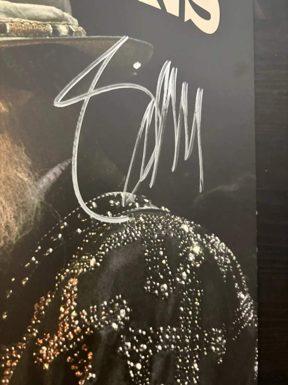 Billy Gibbons Signed The Big Bad Blues LP Cover Autographed ZZ Top Cover Only, изображение 2