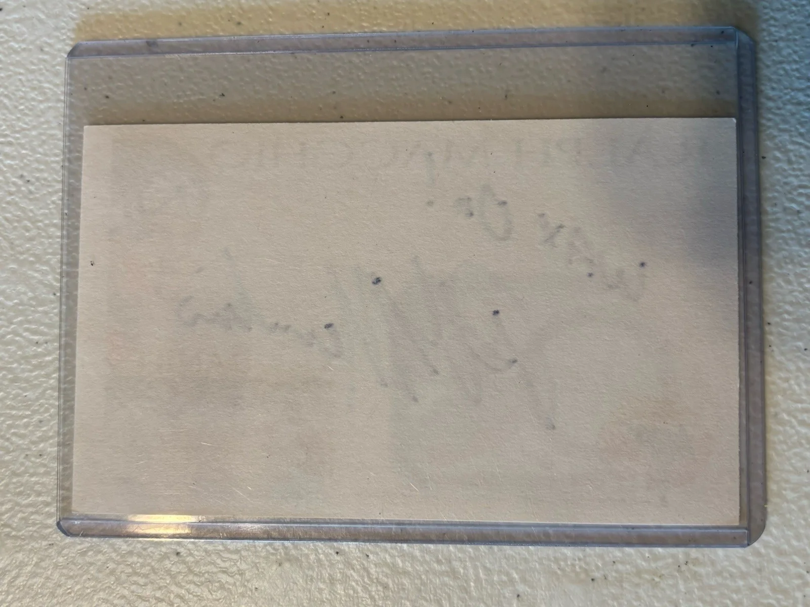 Ralph Macchio Autographed Index Card Karate Kid, image 2